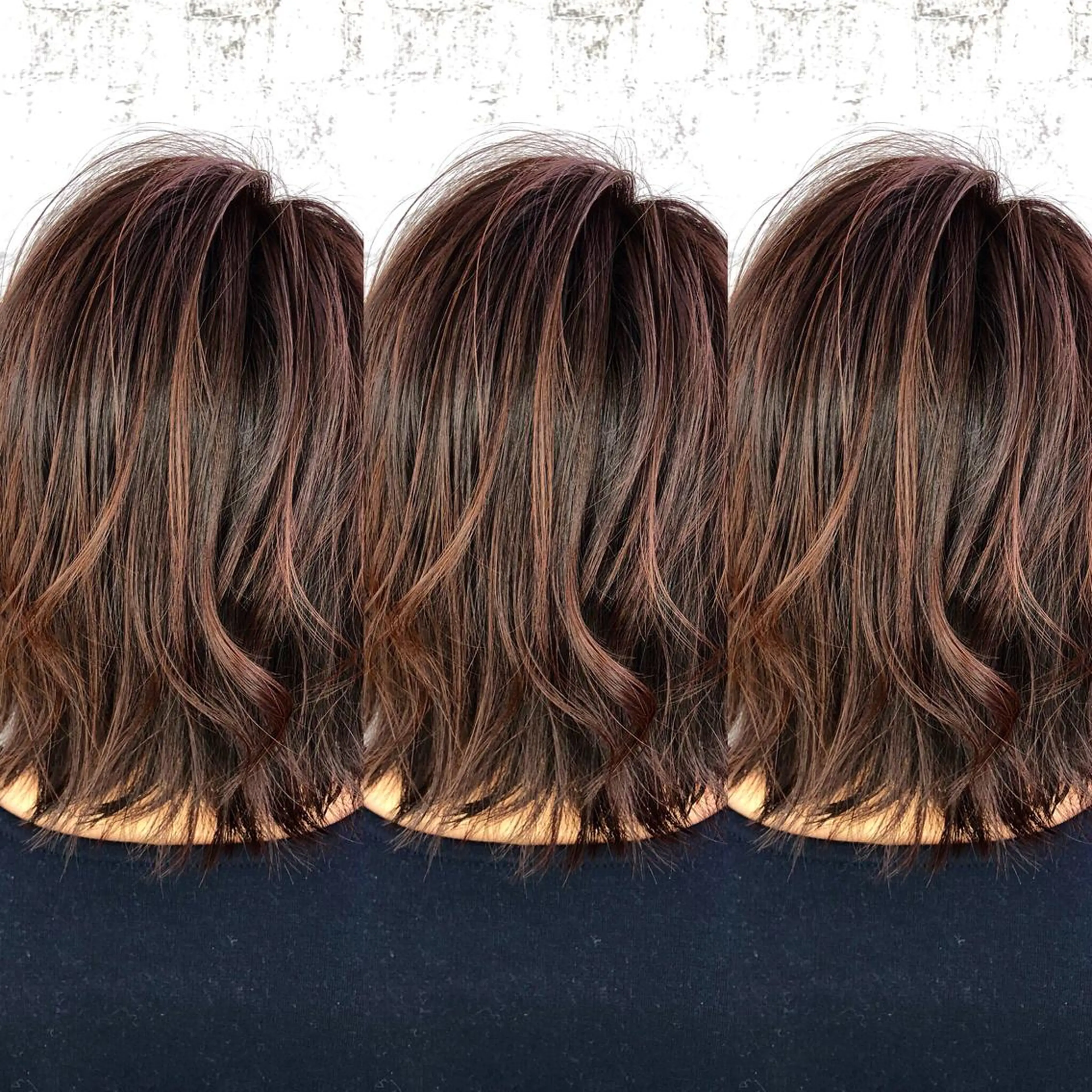 セミロング カラー ブリーチ ブリーチなしカラー ピンクカラー 透明感カラー✨ツヤ髪 廣畑昌志のヘアスタイル