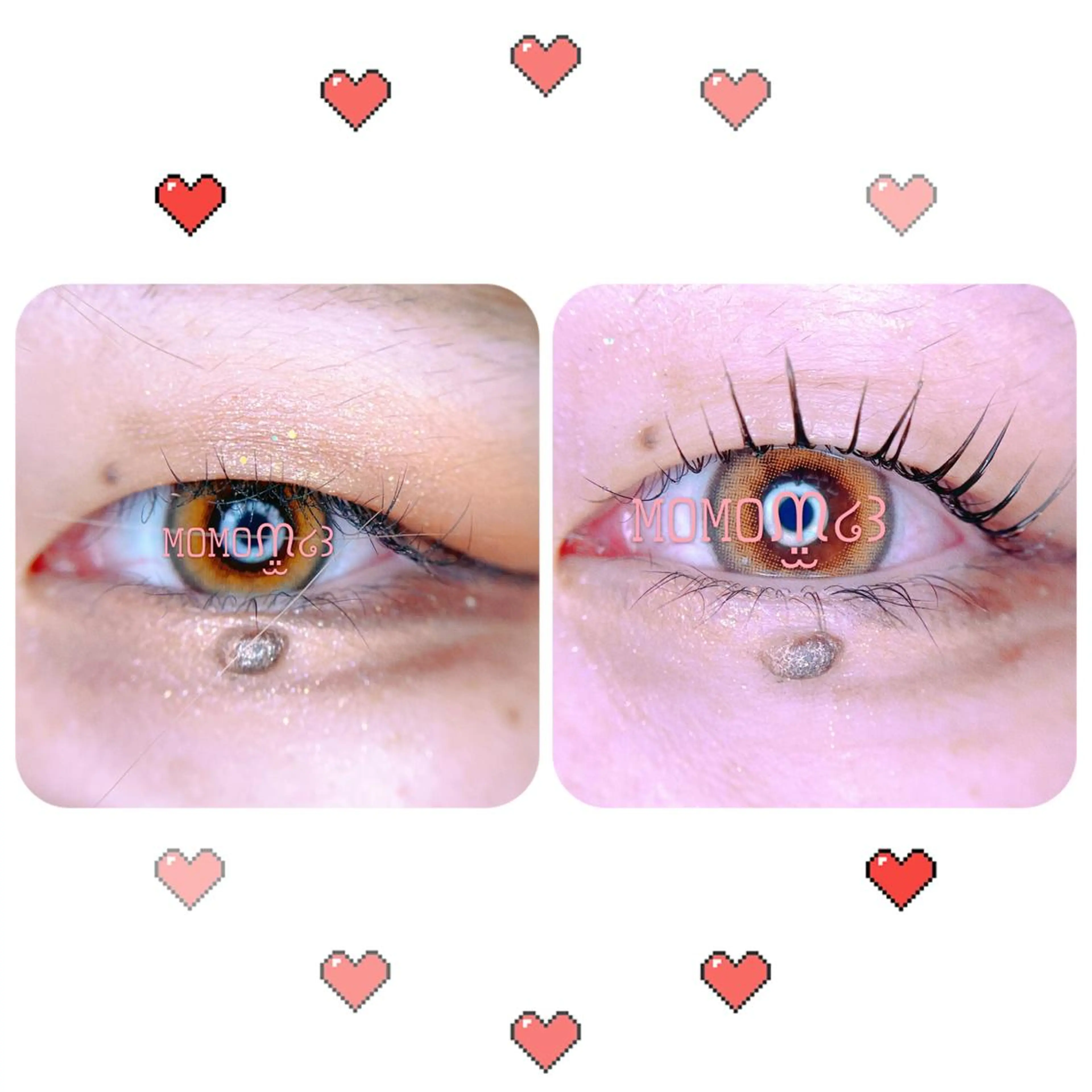 マツエク・マツパ フラットラッシュ ナチュラル パリジェンヌラッシュリフト 下まつげエクステ 一重×まつ毛パーマ モテデザインのプロ モモ🍑のマツエク・マツパデザイン