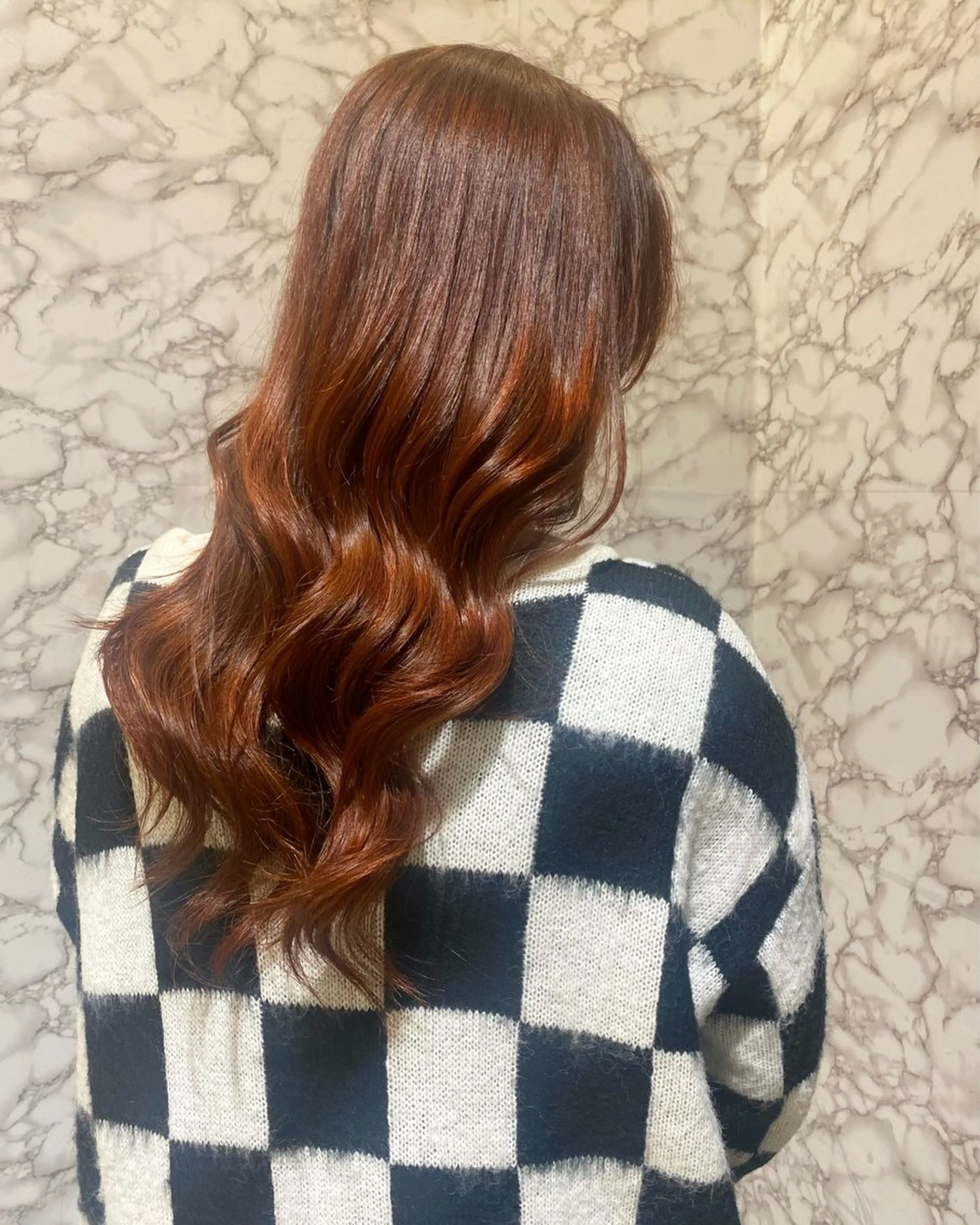 ロング カラー ヘアアレンジ ヘアカラー トリートメント 透明感カラー/ハイト ーン/メイク/umiのヘアスタイル