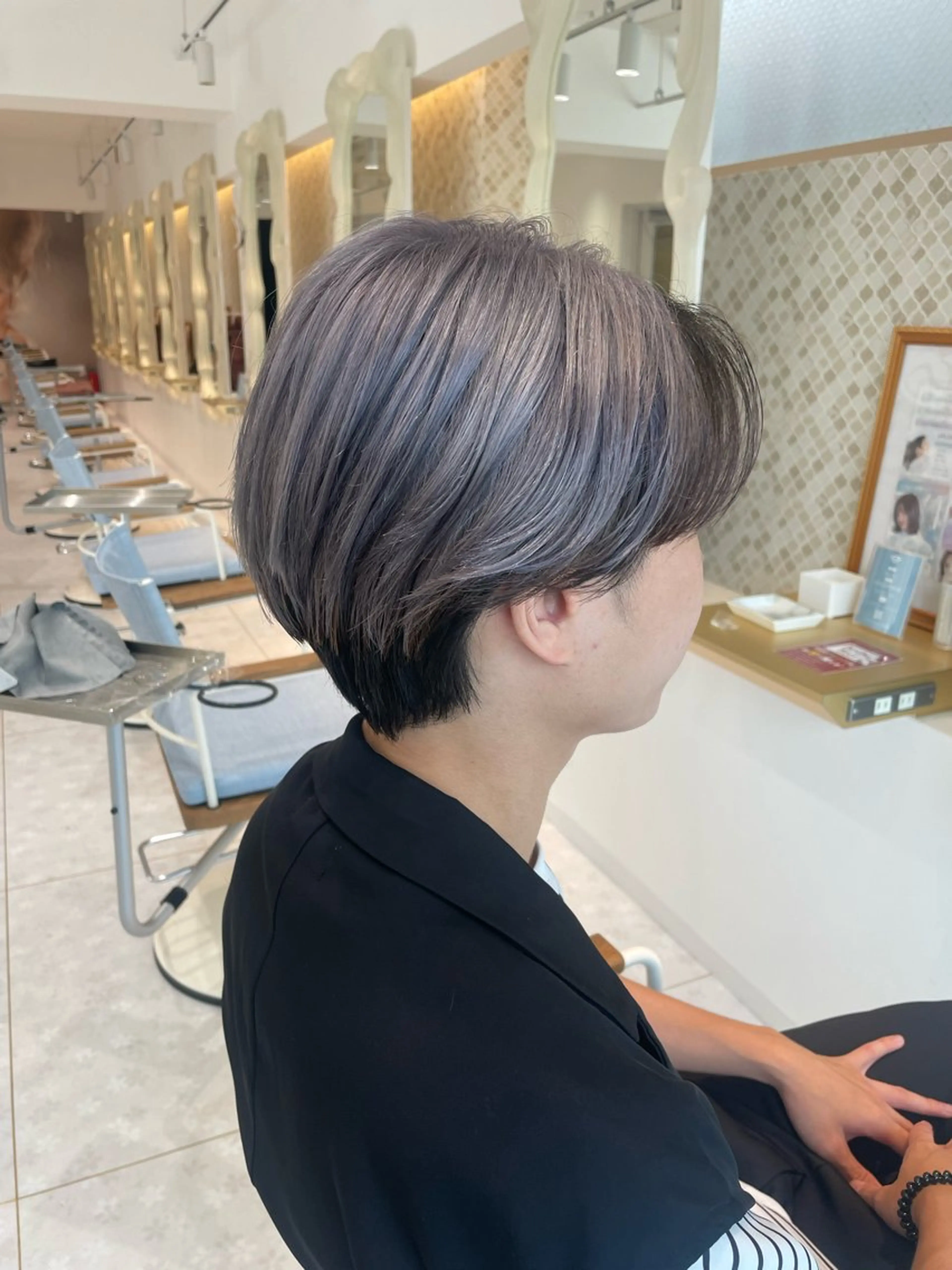 ショート メンズ カット ヘアカラー 野本光一朗/メンズ/ メンズパーマのヘアスタイル