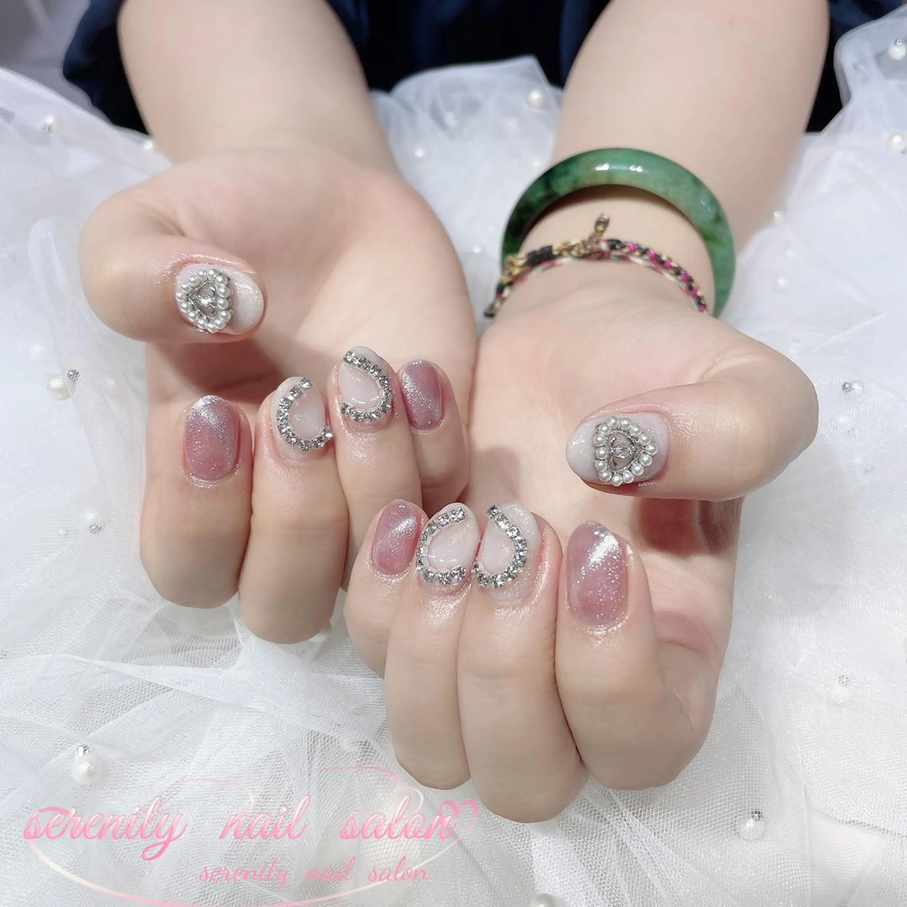 ネイル ✨Serenity ワンホンネイルのネイルデザイン