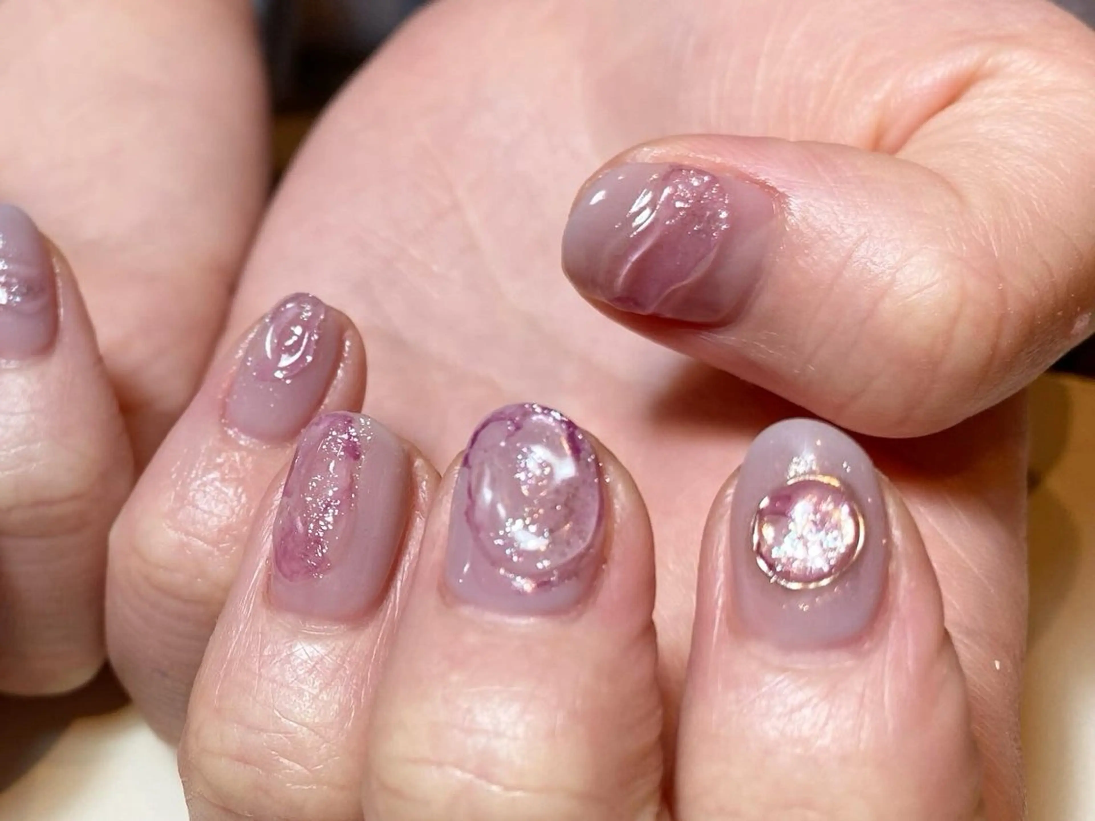 ネイル ニュアンスネイル Yarm As Etel　。のネイルデザイン