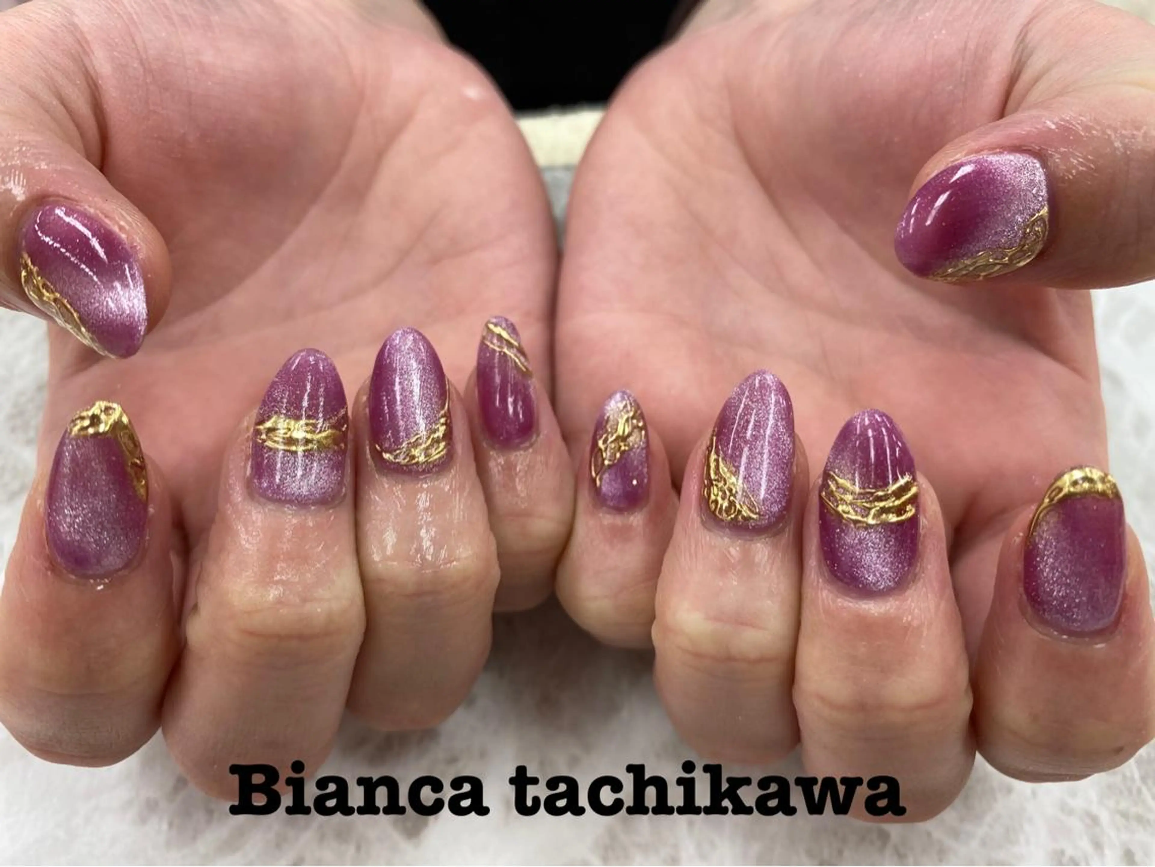 ネイル Bianca 立川店 小川のネイルデザイン