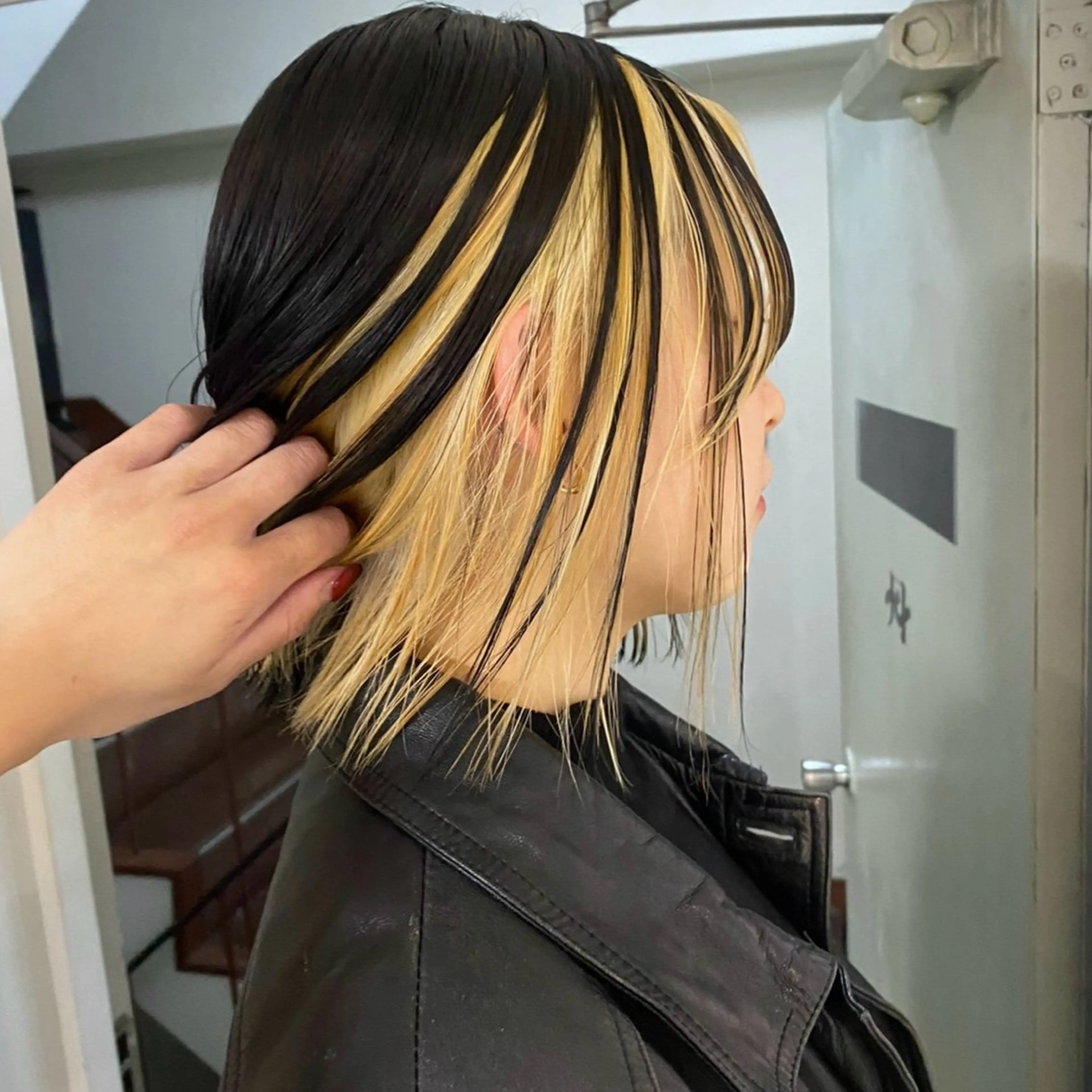 ショート カラー ヘアカラー トリートメント hair salon　丹tan所属・Rena✴︎トレンド ×スタンダードMIXのヘアスタイル