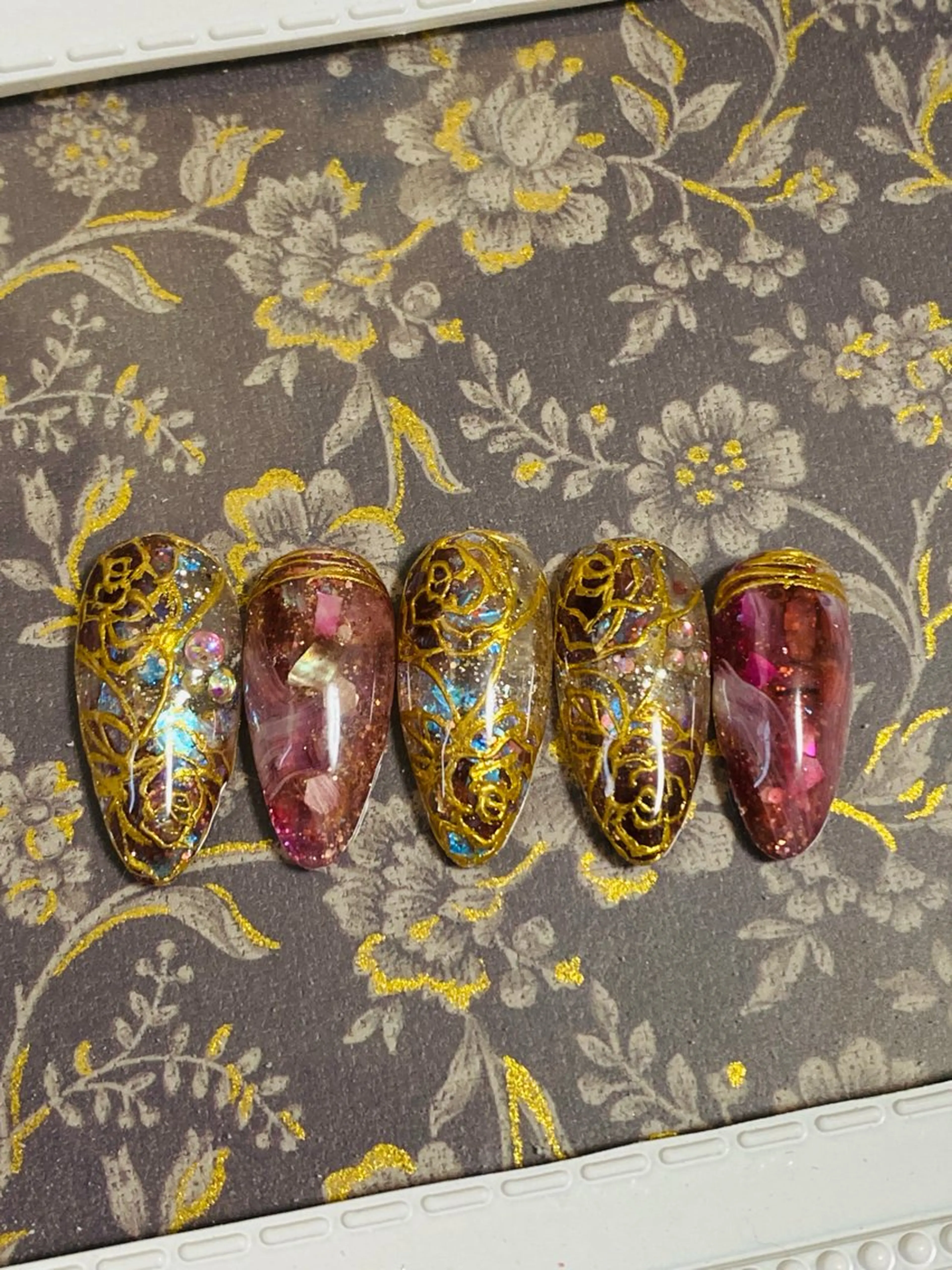 ネイル 自宅ネイルサロン ♦️nuance♦️のネイルデザイン