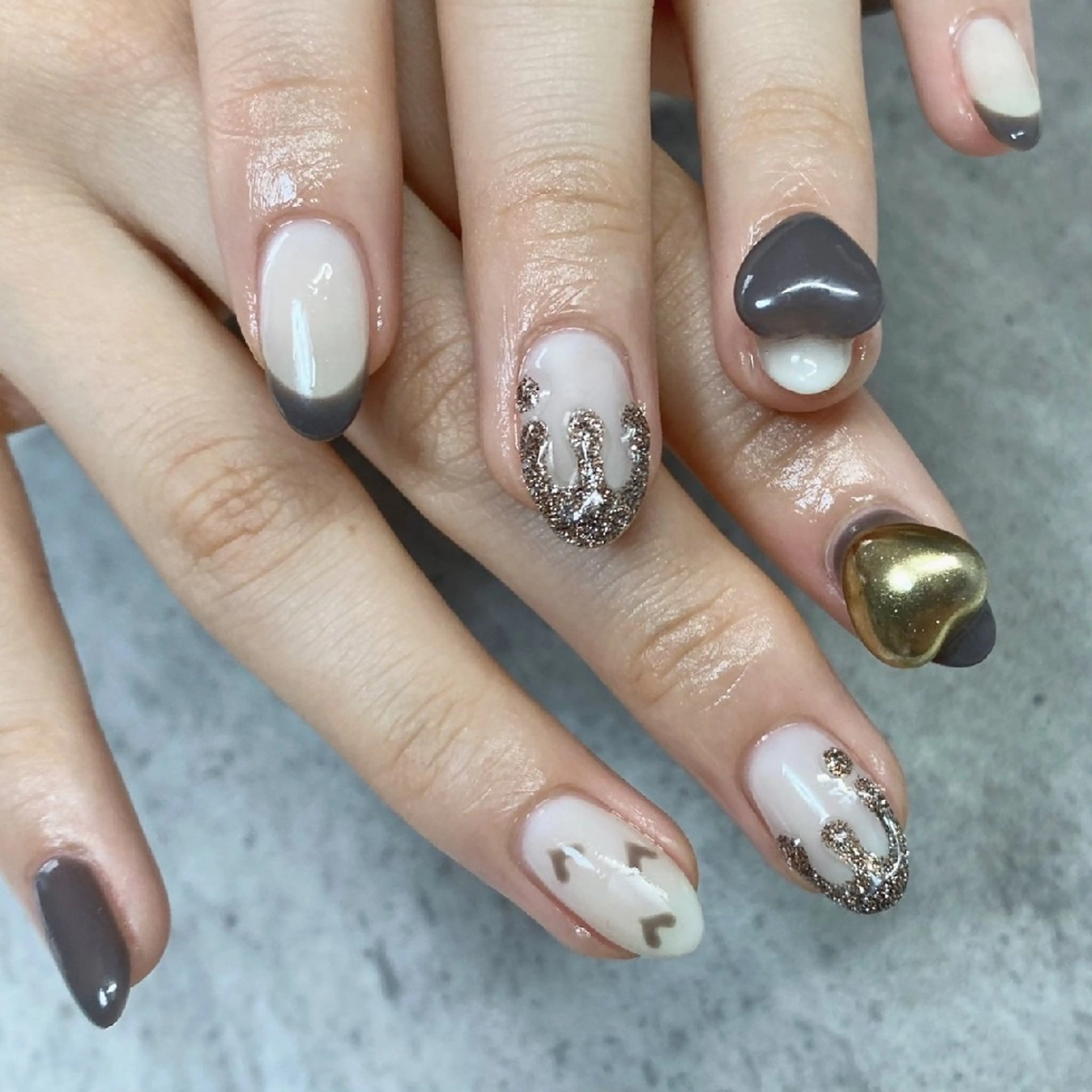 ネイル 持ち込み ハンドネイル Miley nailのネイルデザイン