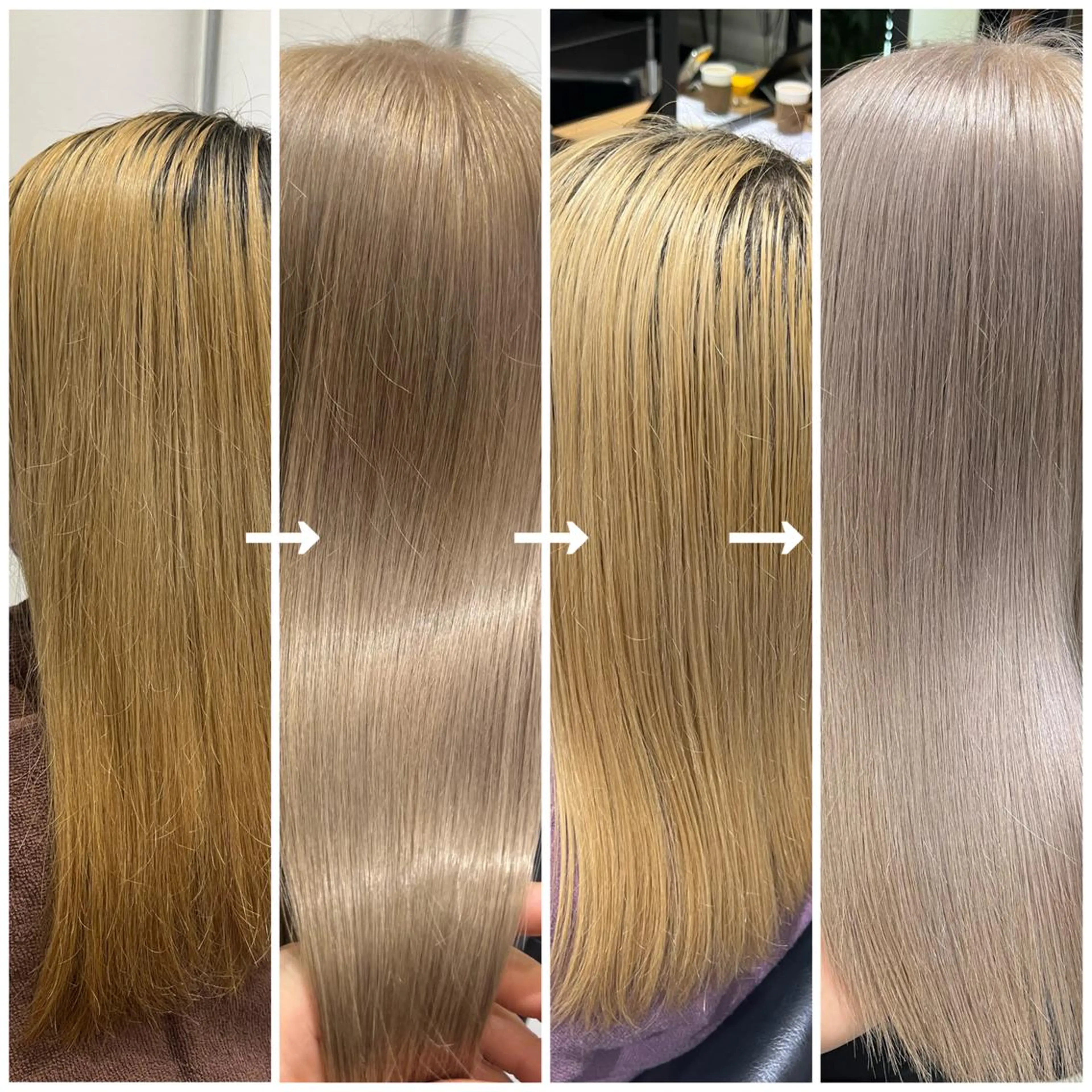 セミロング カラー ヘアカラー MAKO ❤️🔥NEXTのヘアスタイル