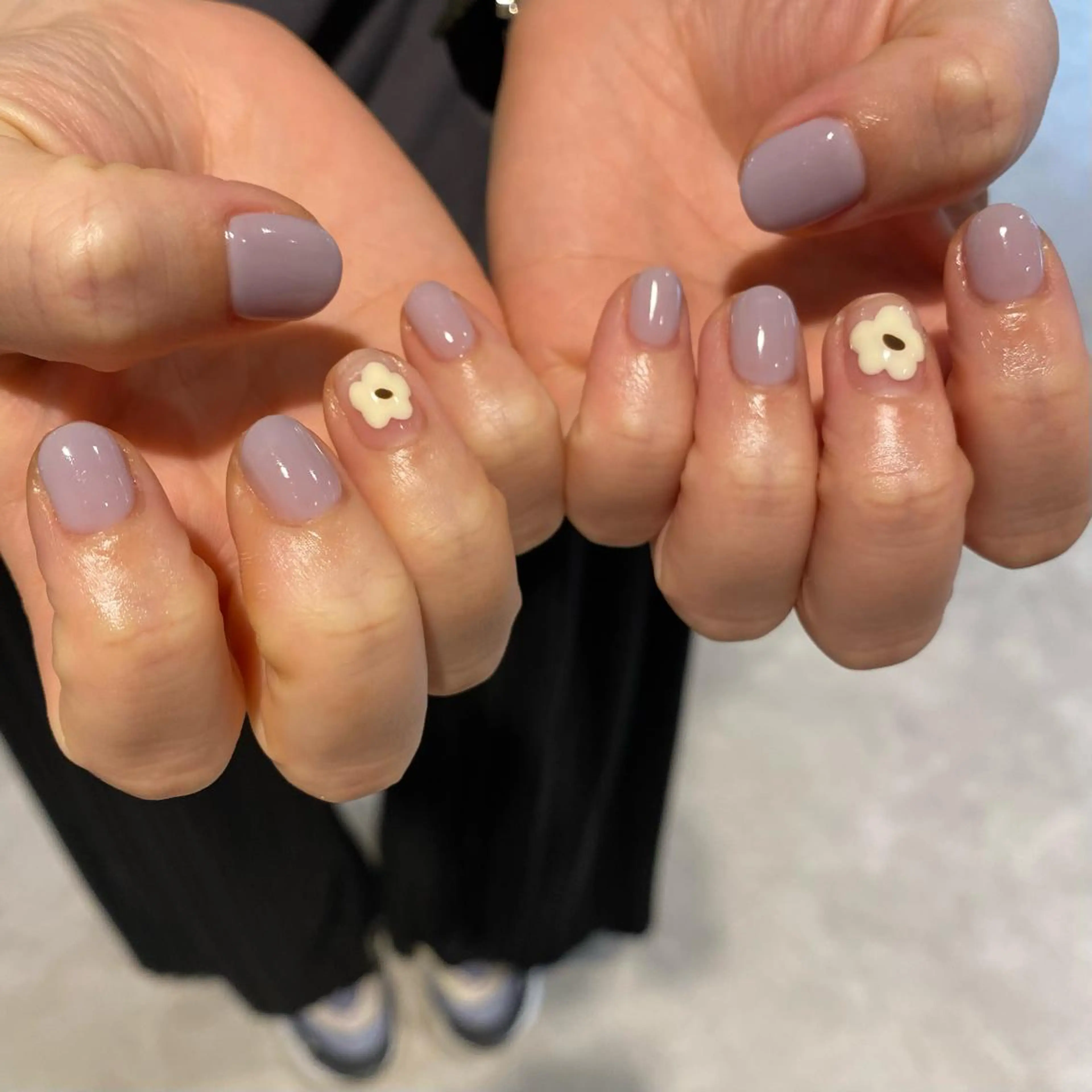 ネイル ニュアンスネイル ハンドネイル RINO AMANE nailのネイルデザイン