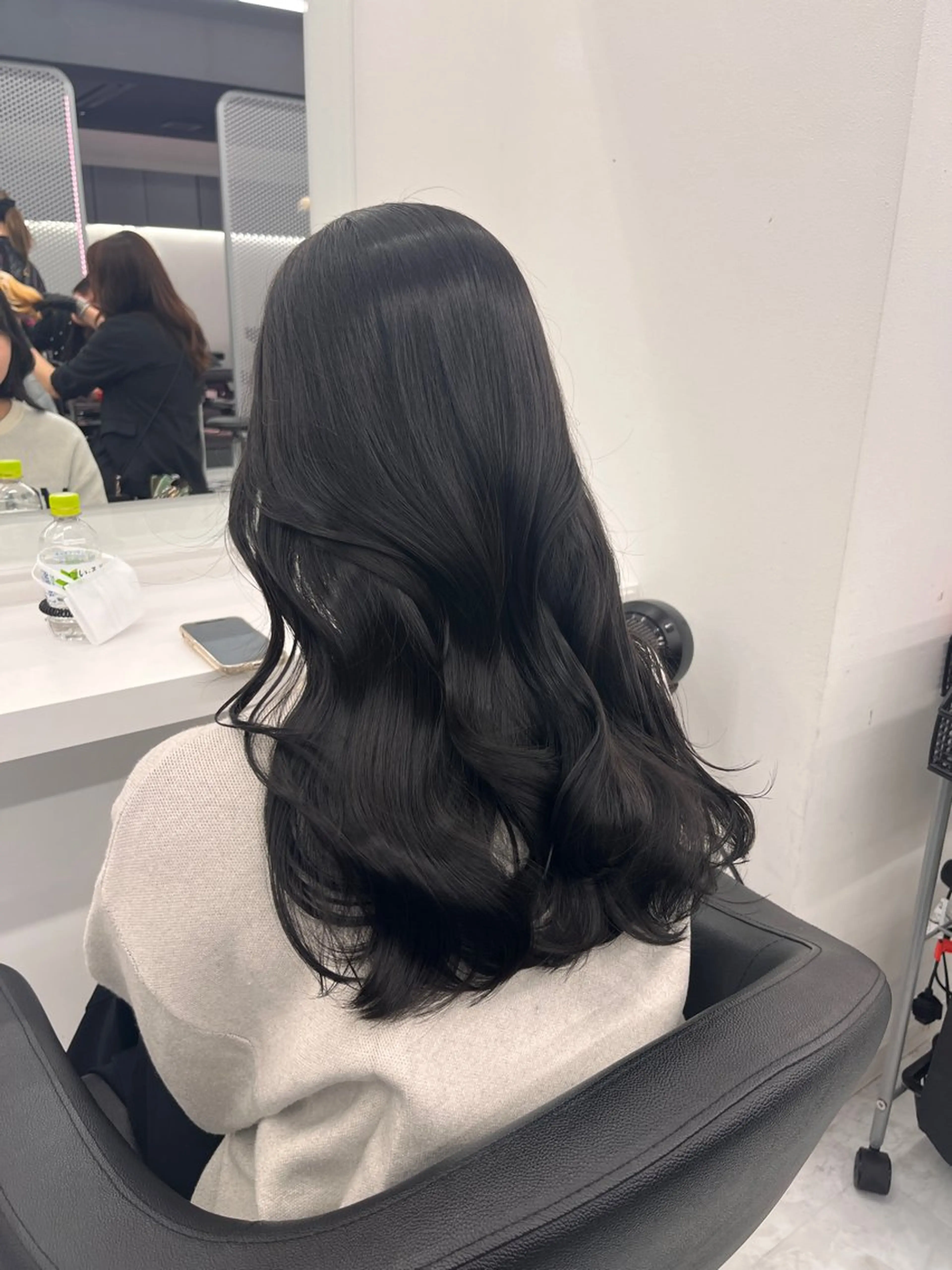ロング カラー カット ヘアカラー トリートメント ヘッドスパ ヘアセット 💖透明感カラー＆暗 髪専門💖Akariのヘアスタイル