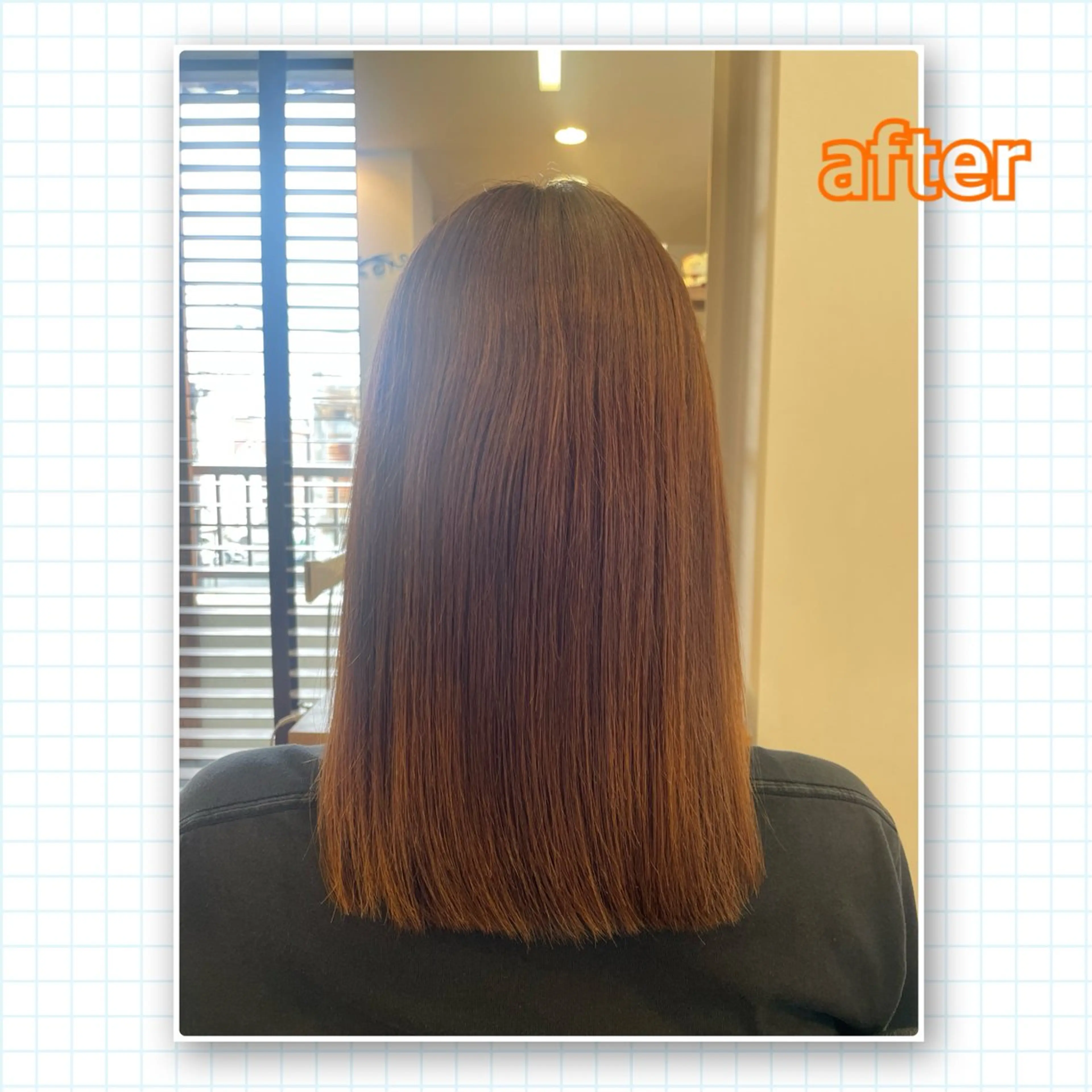 ミディアム アミーベル🧸🧡 井口店✂️しおりのヘアスタイル