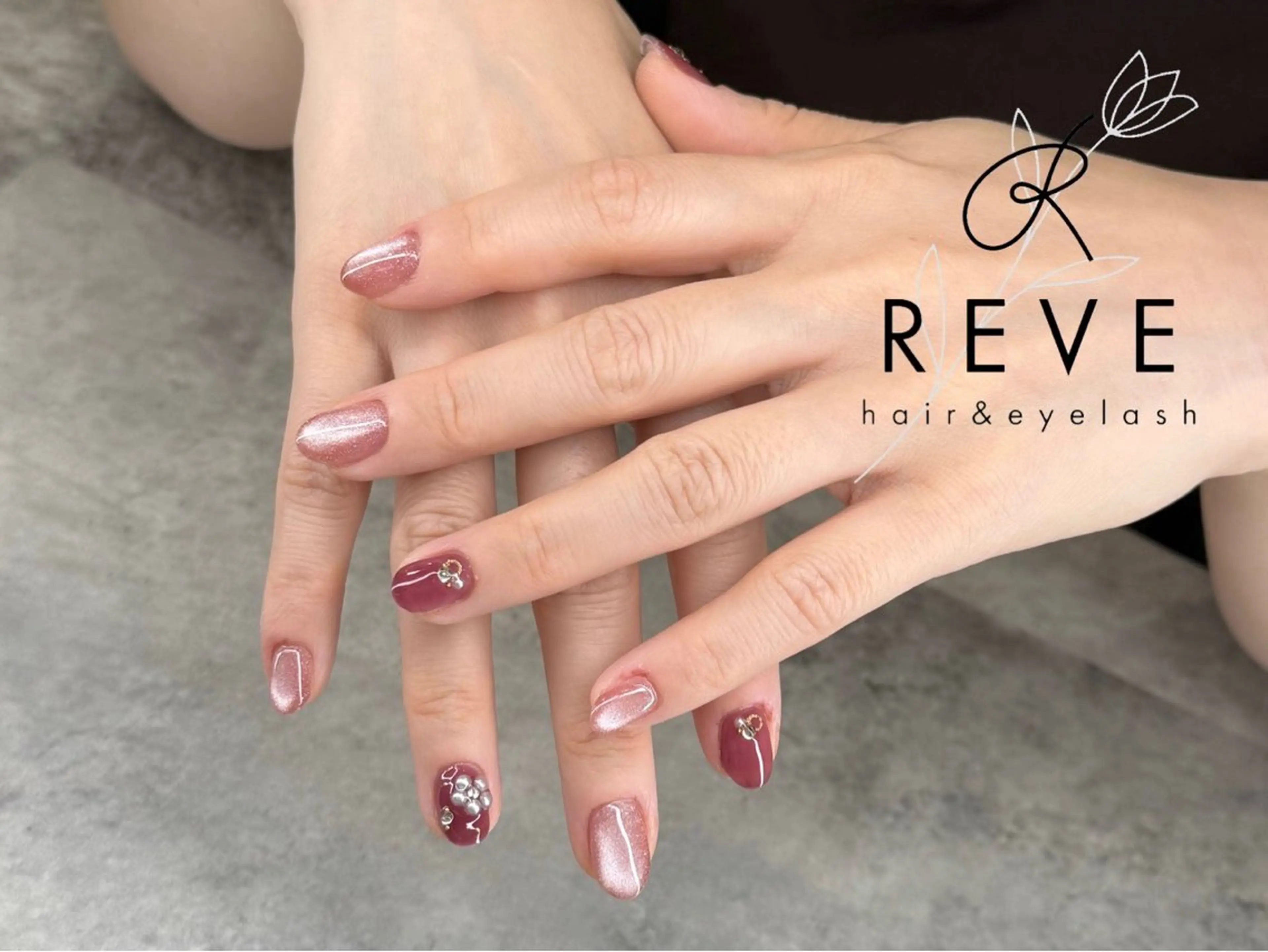 ネイル ハンドネイル REVE アイのネイルデザイン
