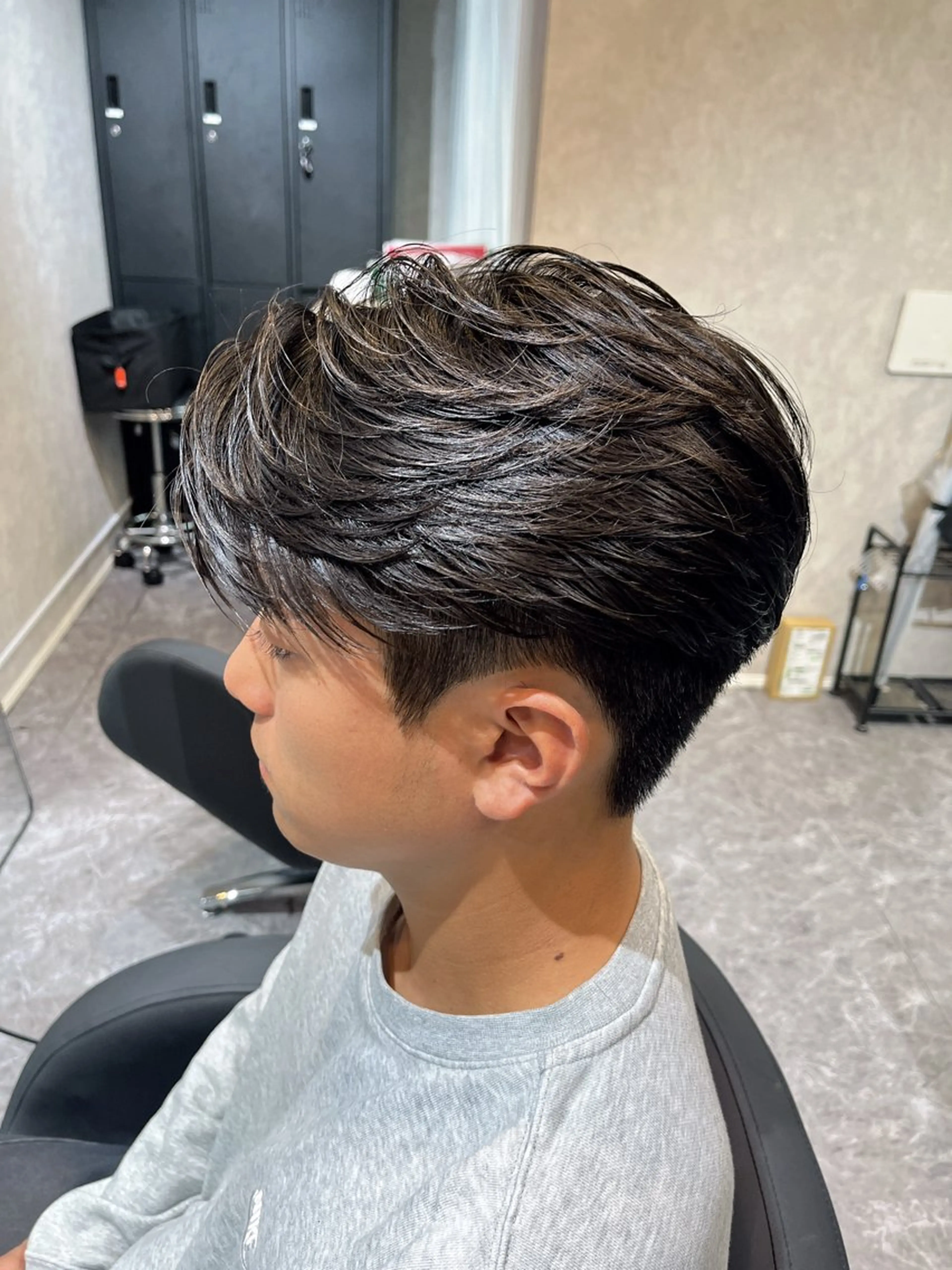 メンズ 原宿/表参道メンズ 曲がる縮毛矯正/福田のヘアスタイル