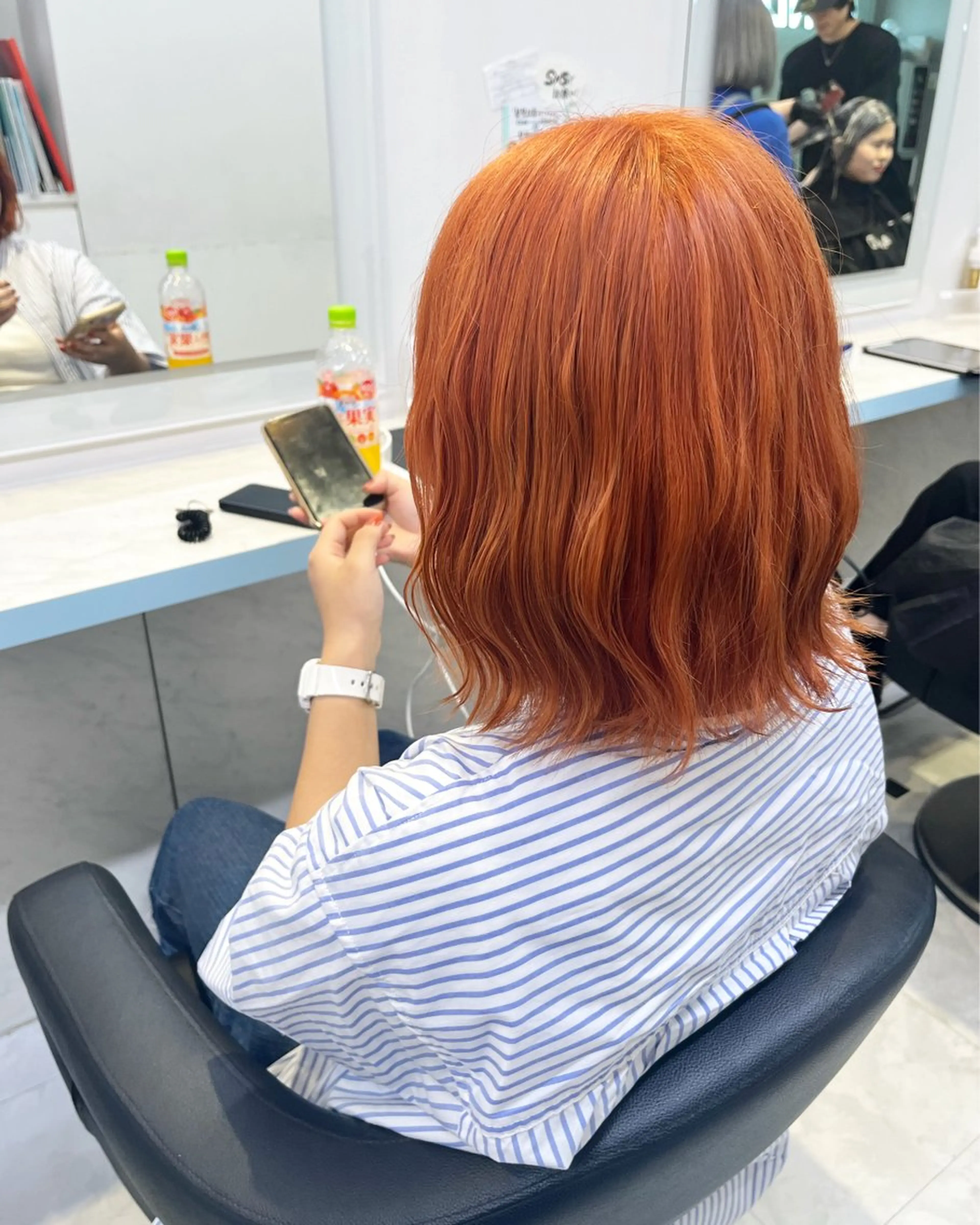 ミディアム カラー ヘアアレンジ 愛されカラー🩷 はるなのヘアスタイル