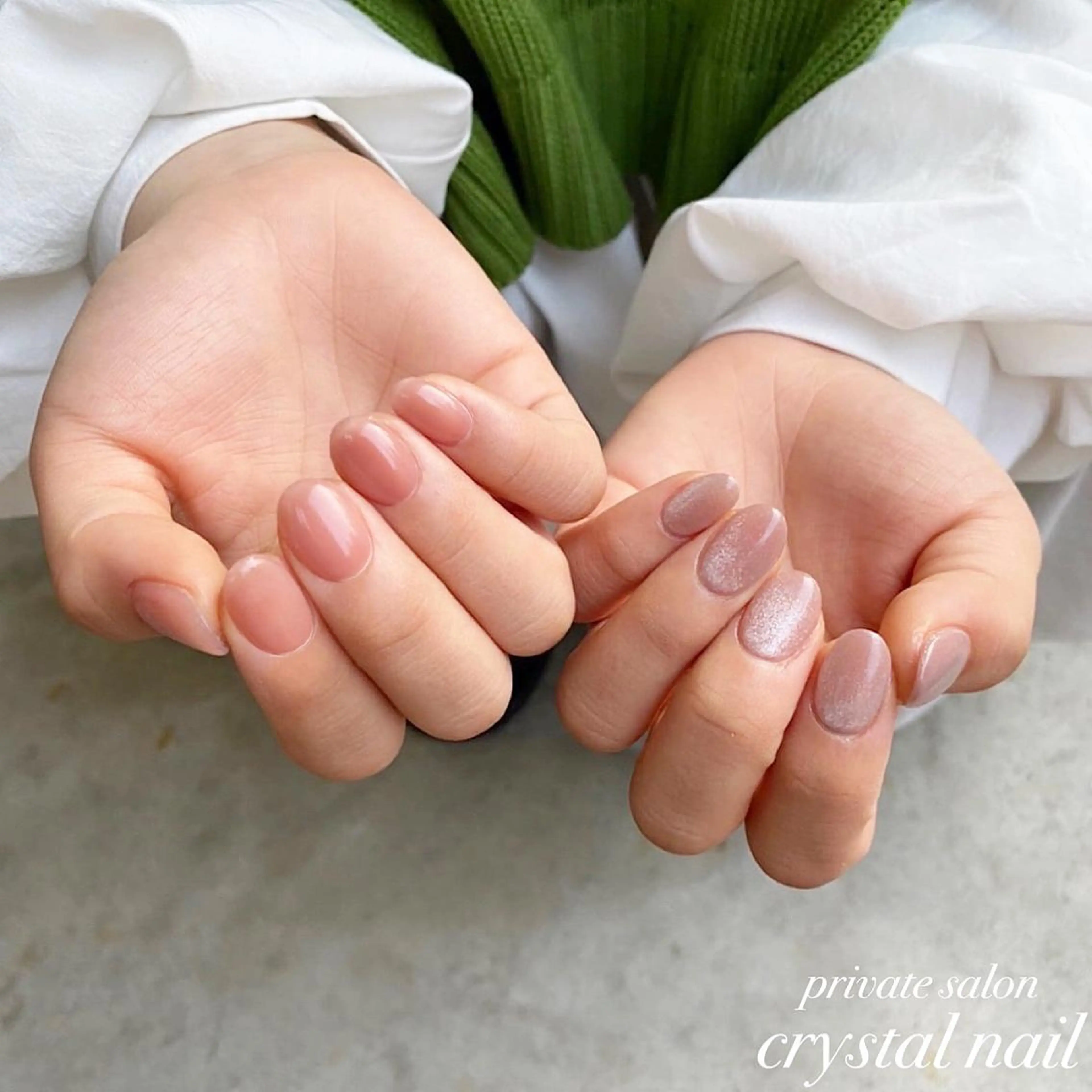 ネイル マグネットネイル Crystal Nailのネイルデザイン