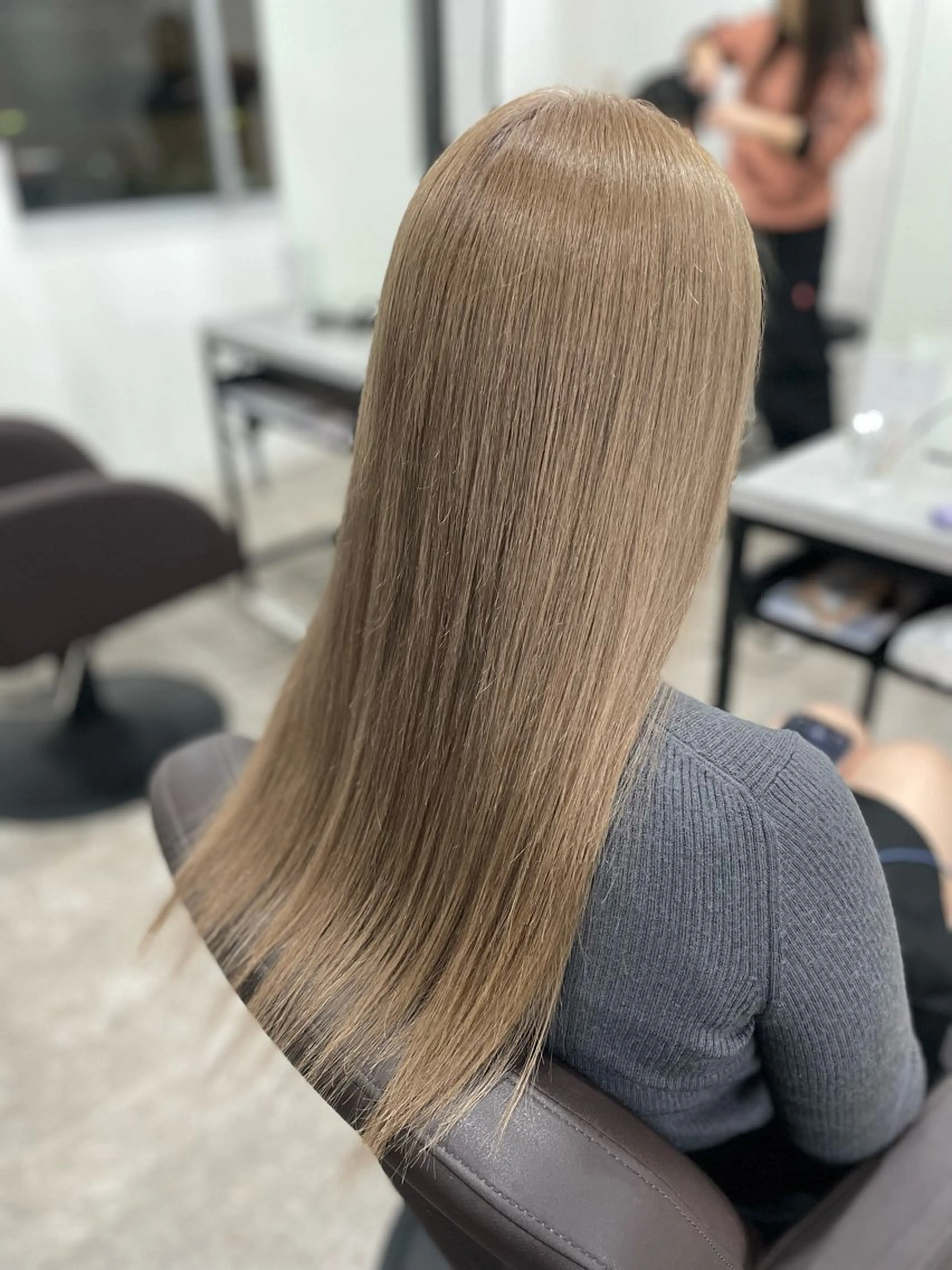 セミロング ヘアカラー WITH所属・WITH 新町 店長 masaのヘアスタイル
