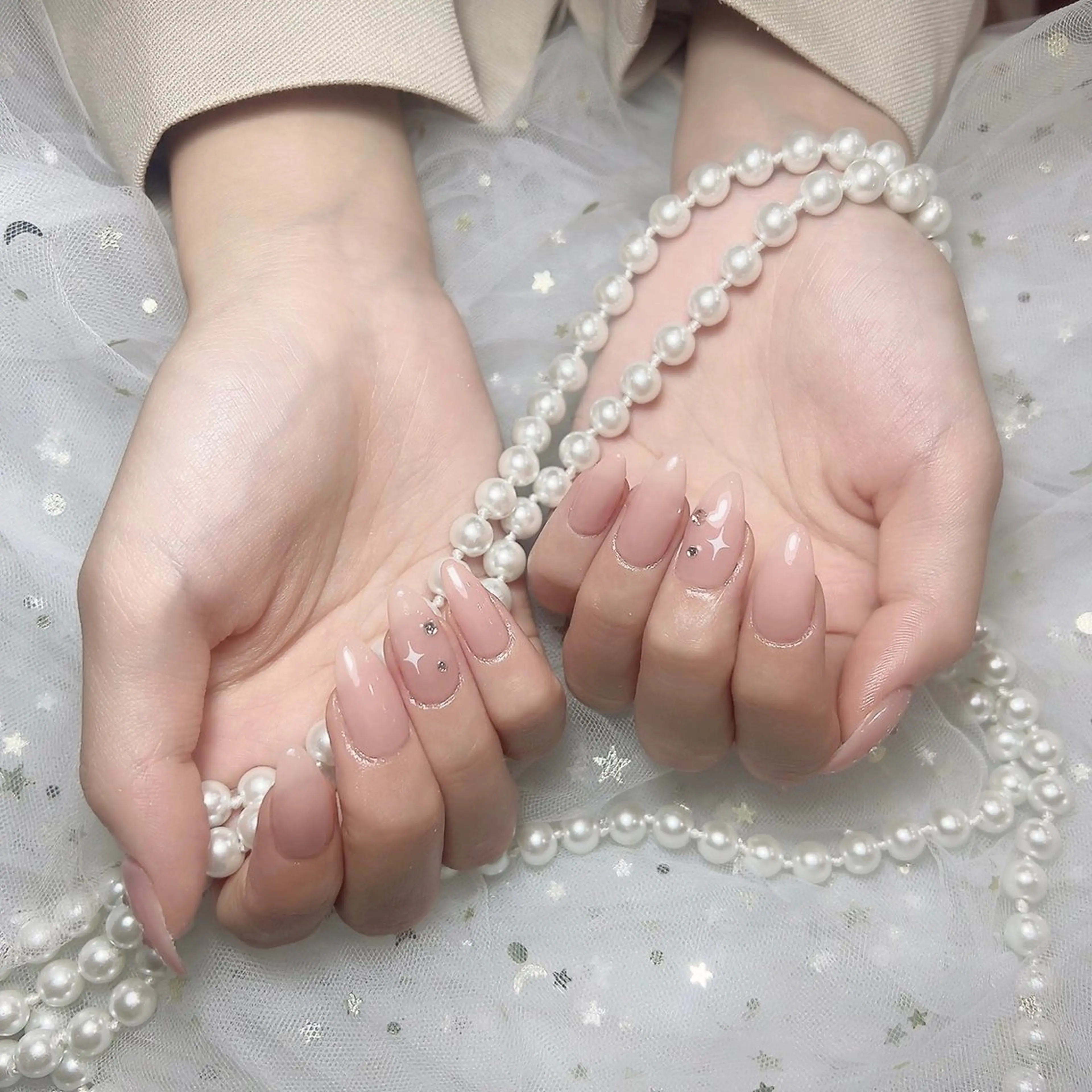 キッズ ネイル アートネイル フラッシュネイル フットネイル フレンチネイル ジェルネイル ハンドネイル You&Me Reonaのネイルデザイン