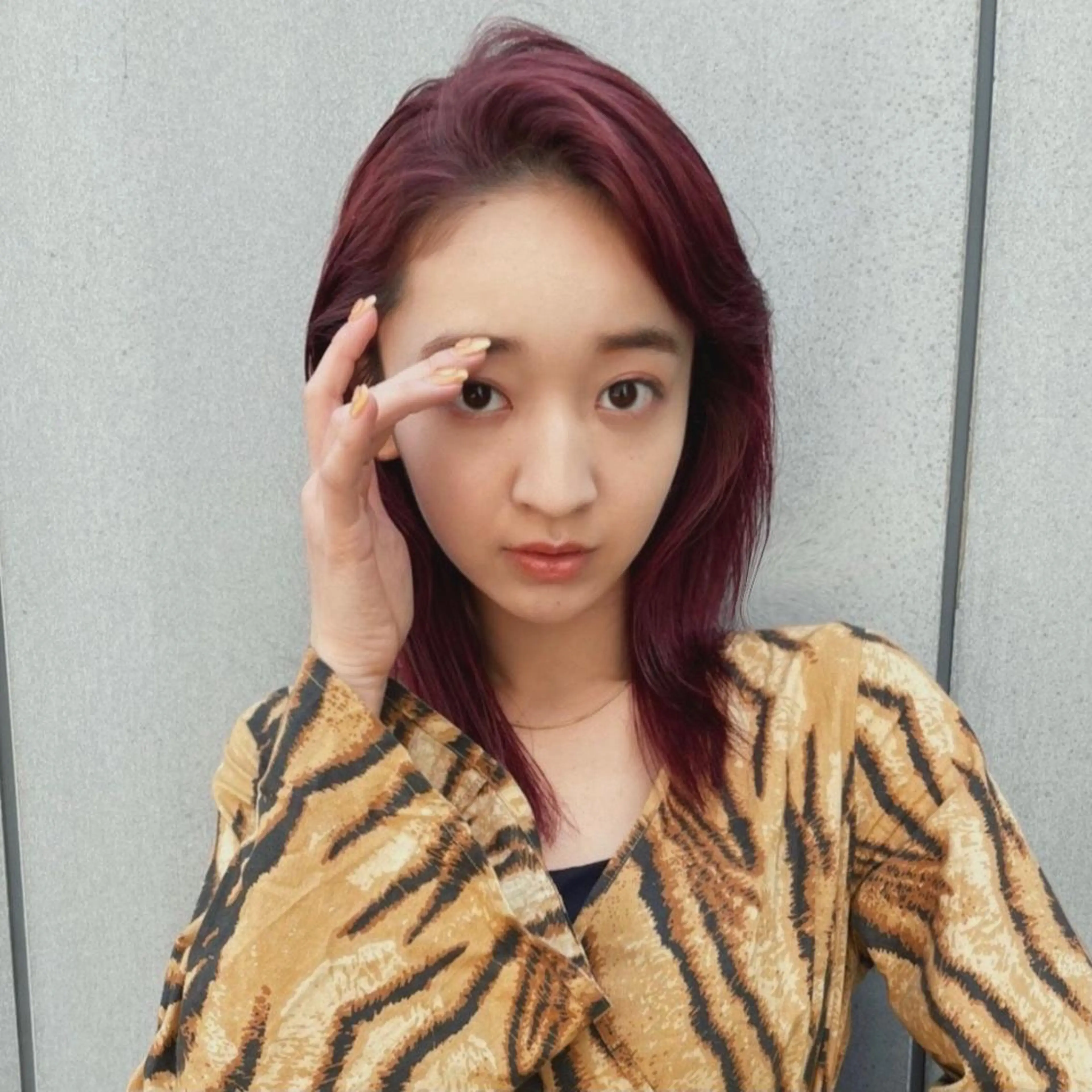 セミロング カラー ブリーチ ブラウンカラー ハイライトカラー レッドカラー レッドブラウン ヘアカラー トリートメント ブリーチ/レイヤー 🌻Mutsumiのヘアスタイル