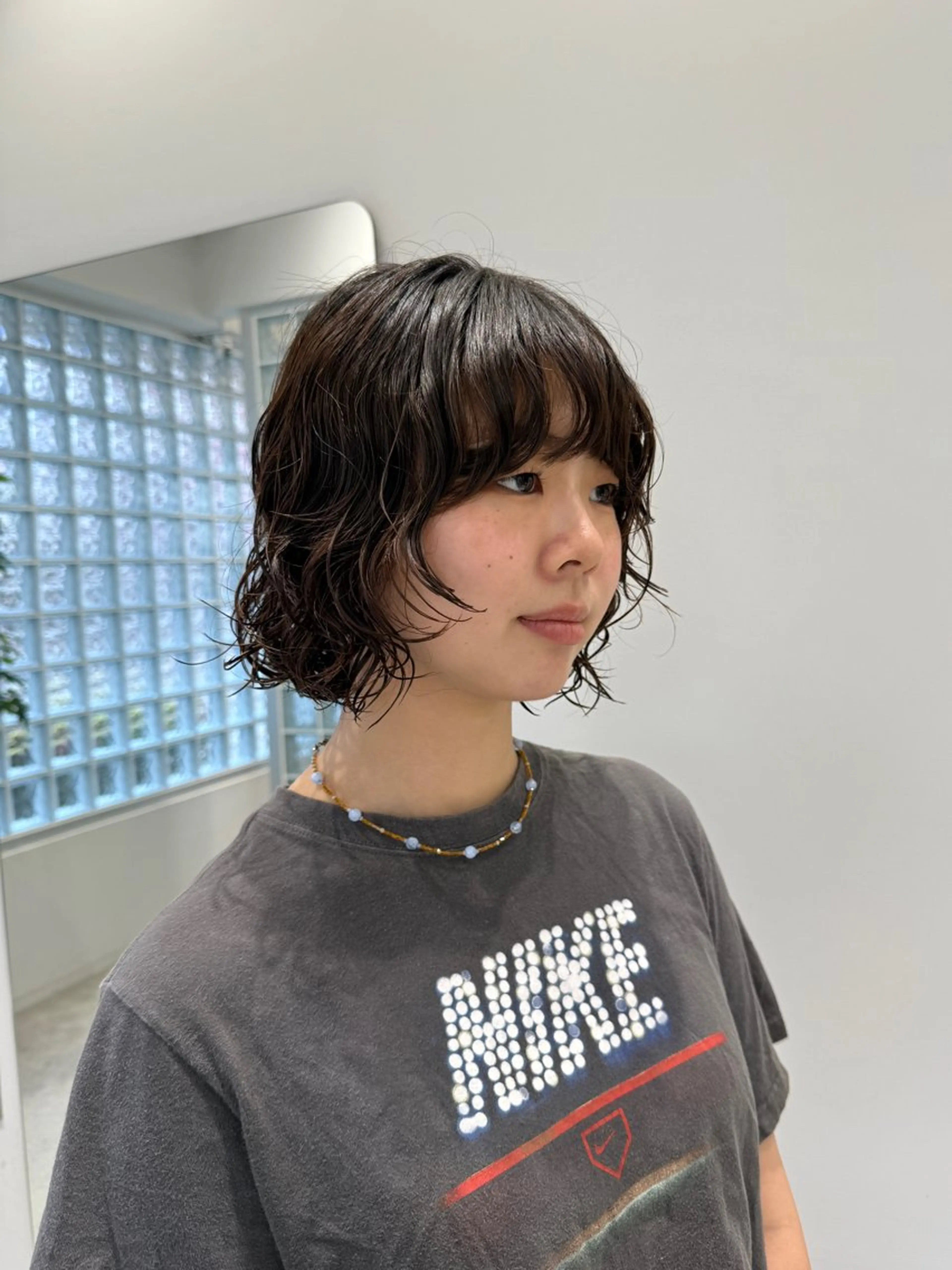 ショート パーマ カット パーマ Lyuck所属・艶カラー ⋆✦ HIROMIのヘアスタイル