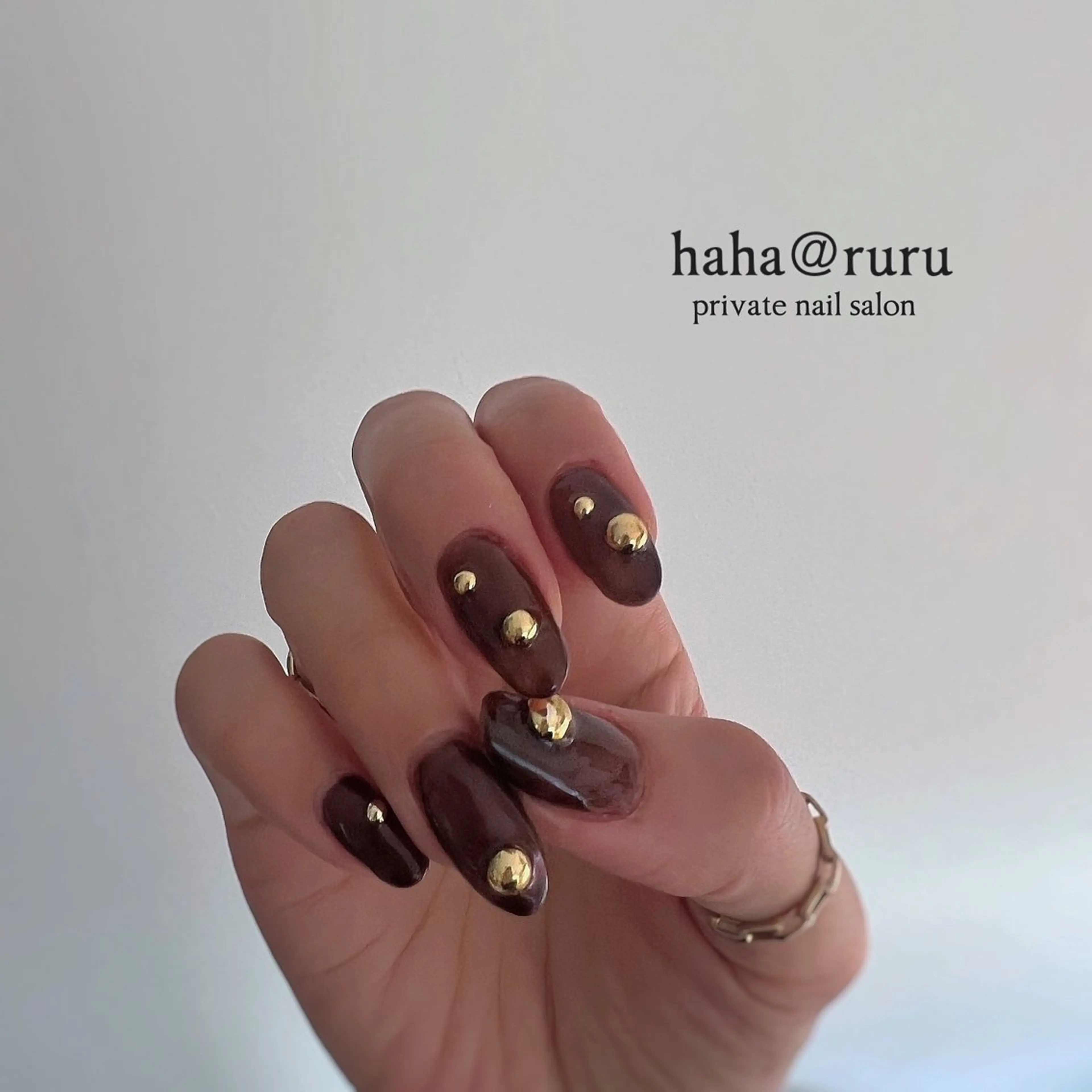 ネイル ワンカラーネイル haha@ ruruのネイルデザイン