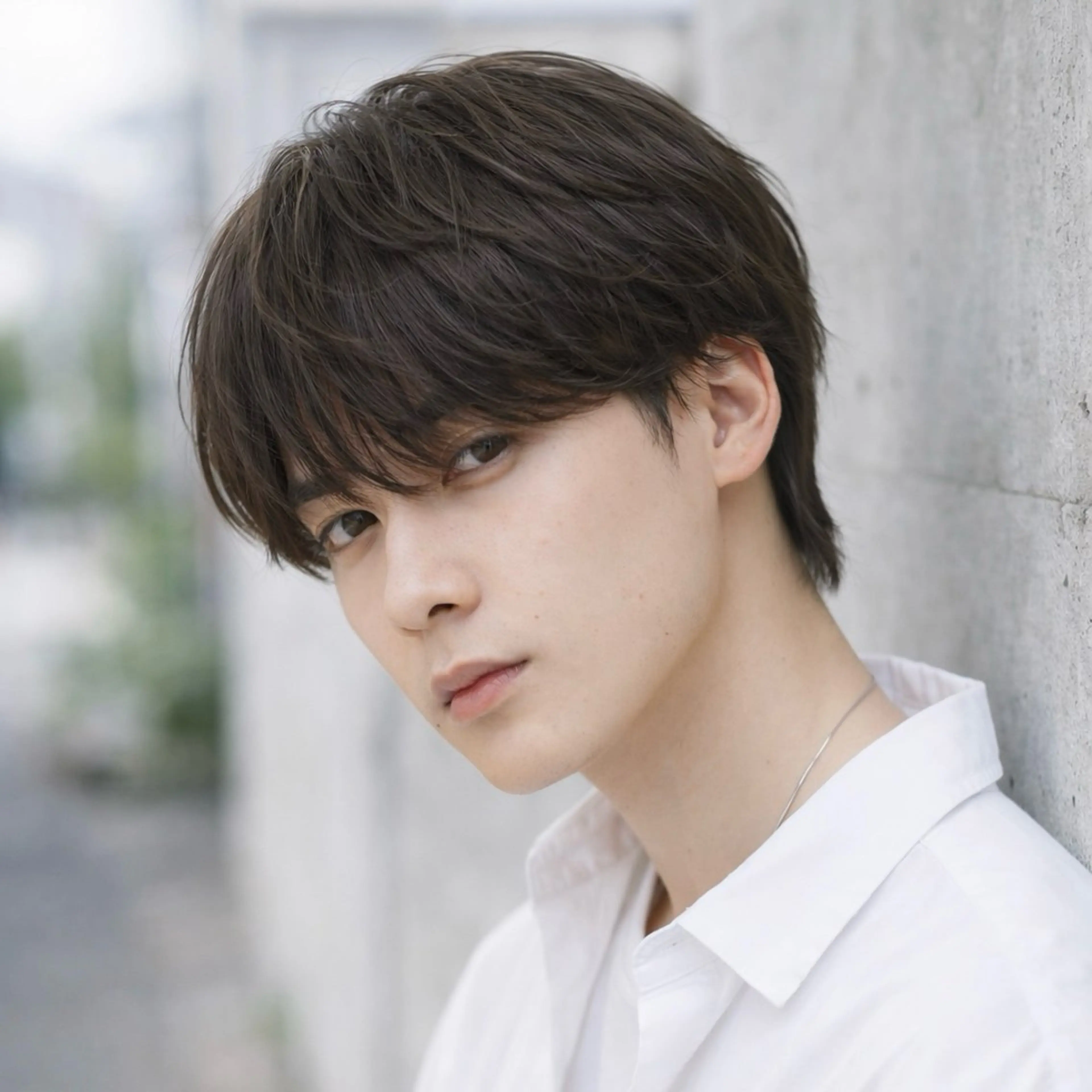 ショート カラー メンズ カット ヘアカラー 横山 直輝のヘアスタイル