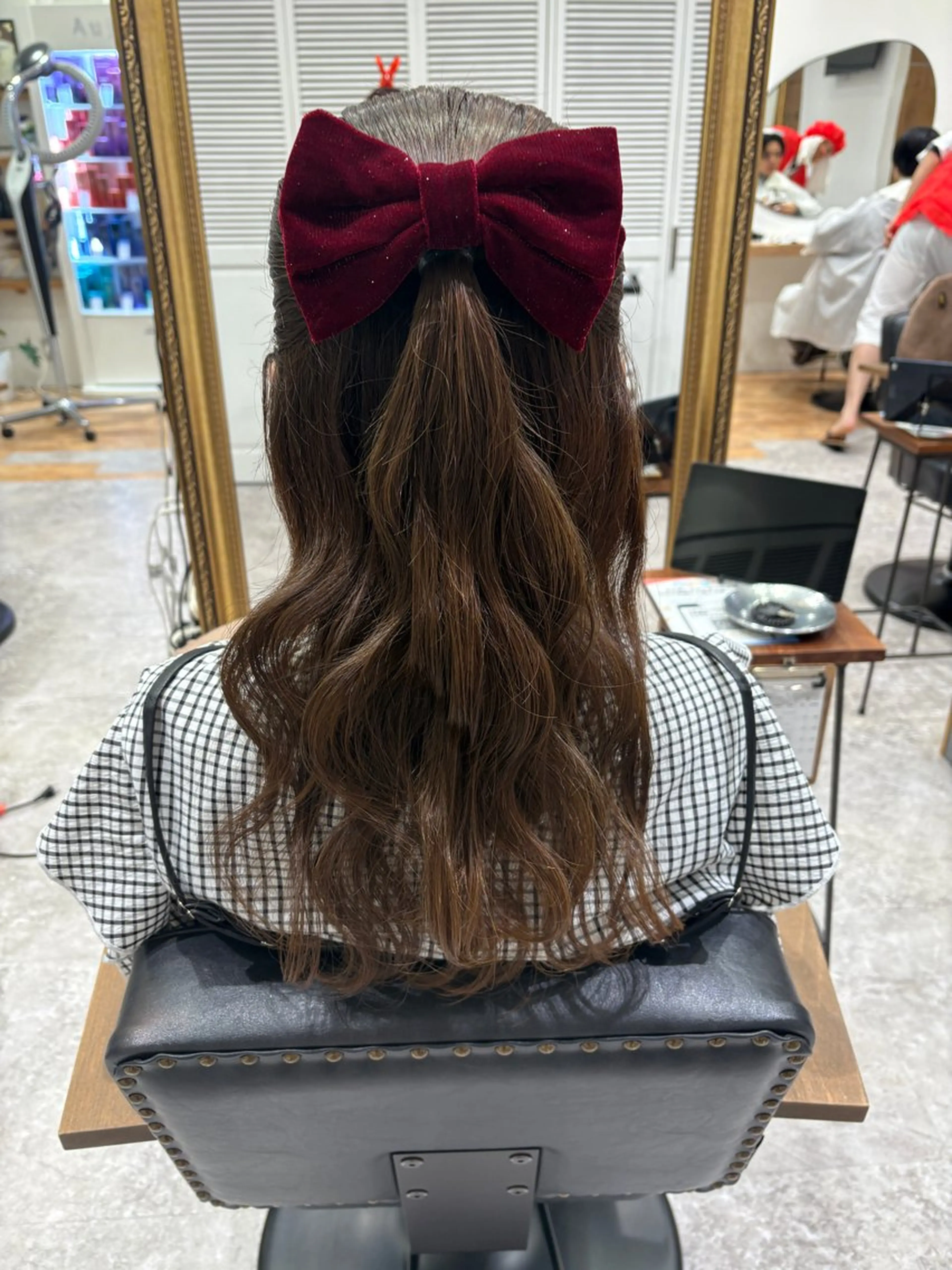 ロング ヘアセット ピンクカラーアレンジ 🩷AYANA🩷のヘアスタイル