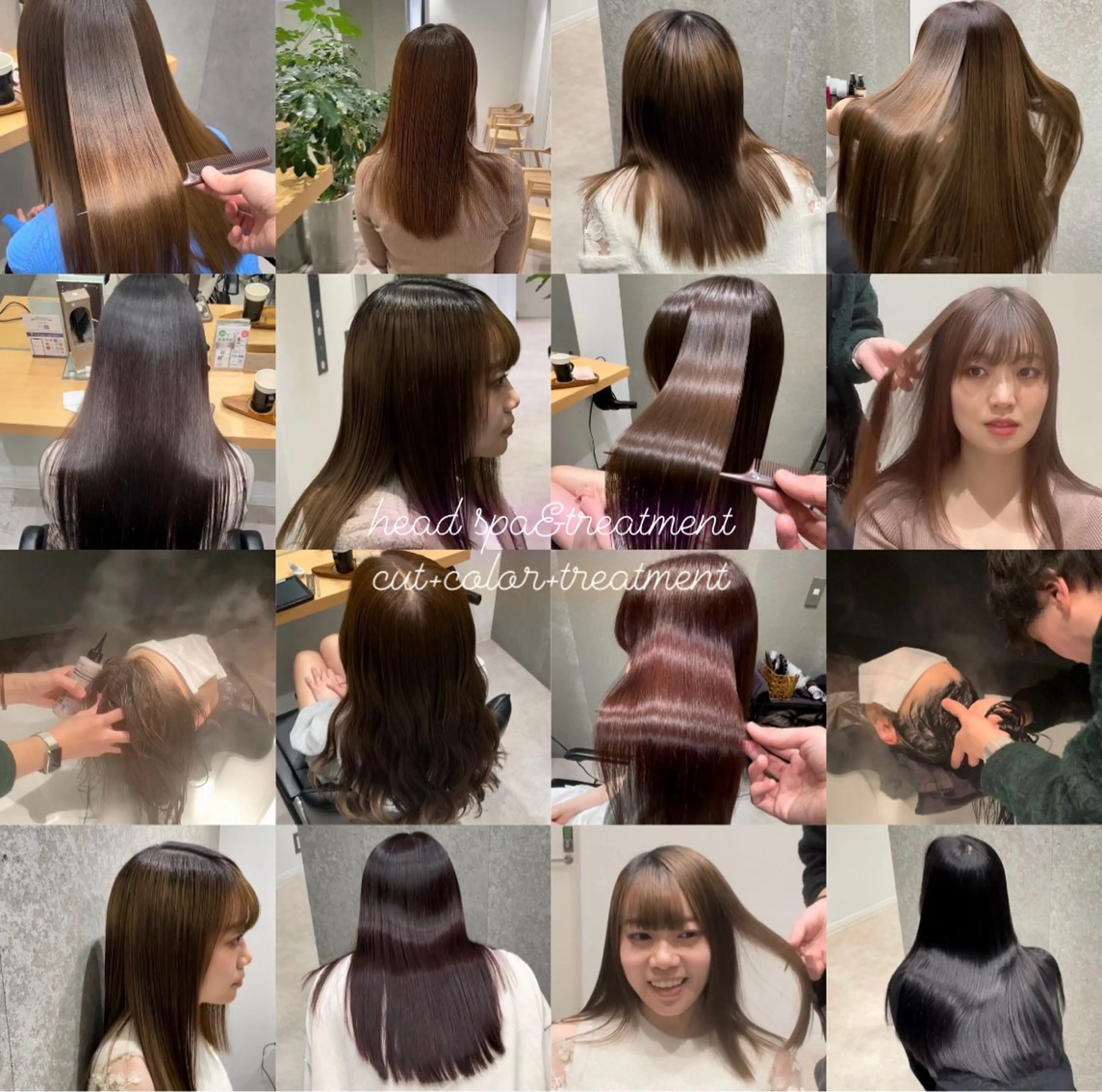 セミロング カラー アクアカラー 透明感カラー 髪質改善 トリートメント GOTODAY  SHAiRE SALON　新宿Aura店所属・髪質改善ヘアケア 艶髪特化/上田のヘアスタイル
