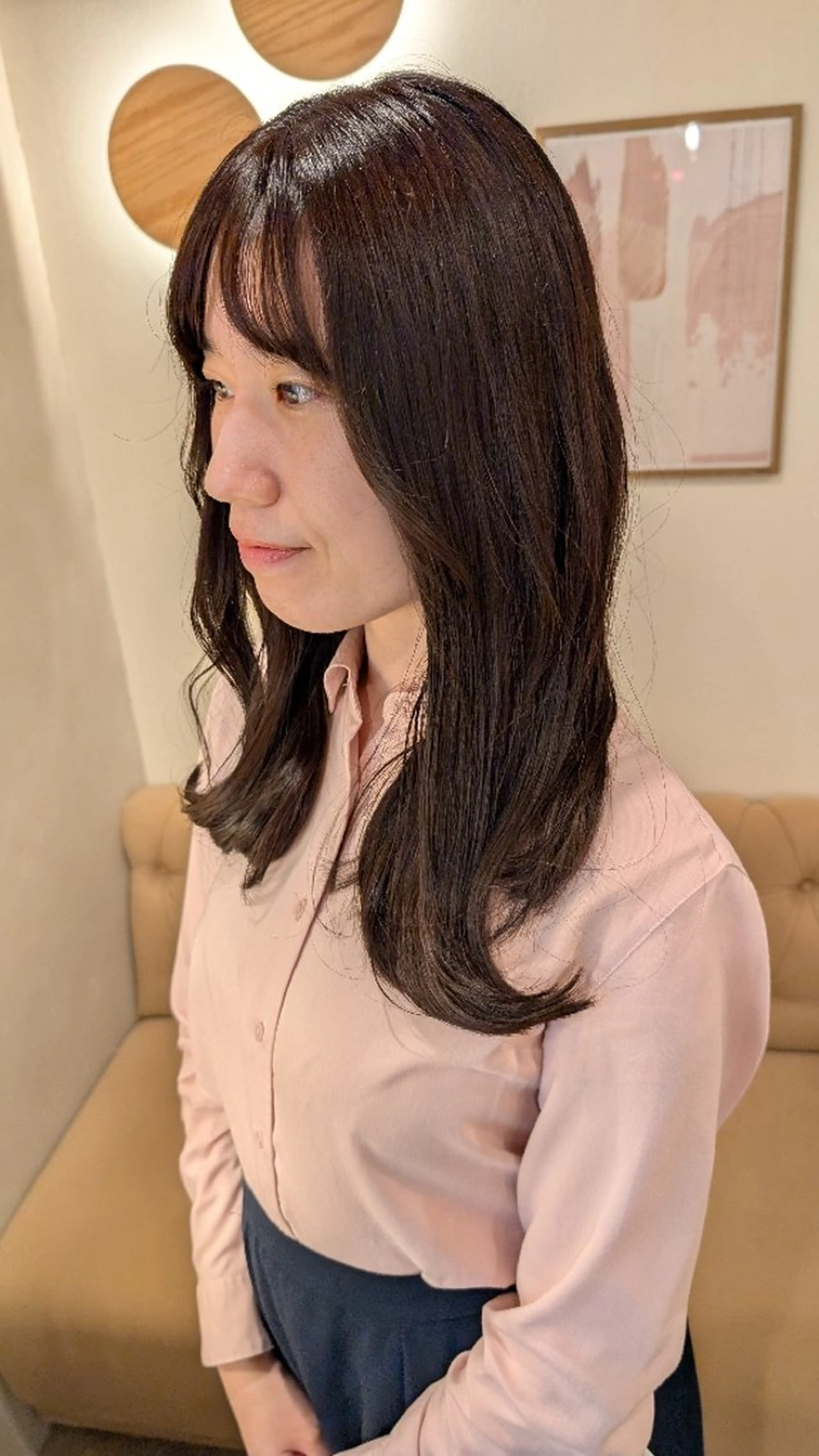 ミディアム LUVISM名駅店所属・【無料】カットモデル 募集名駅ioriのヘアスタイル