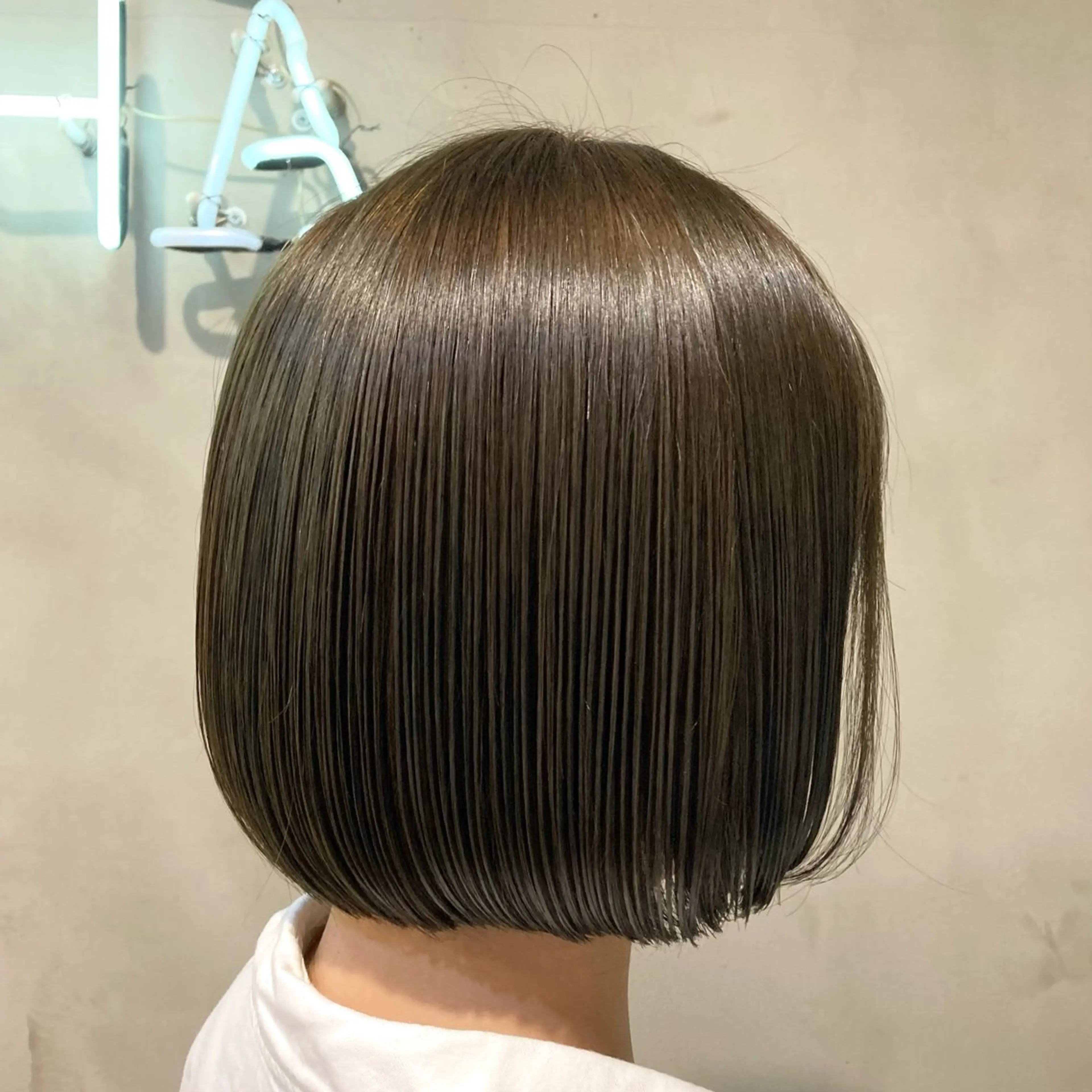 ショート カラー パーマ ヘアアレンジ ヘアカラー トリートメント くびれヘア/艶カラー /髪質改善🌷喜美花のヘアスタイル