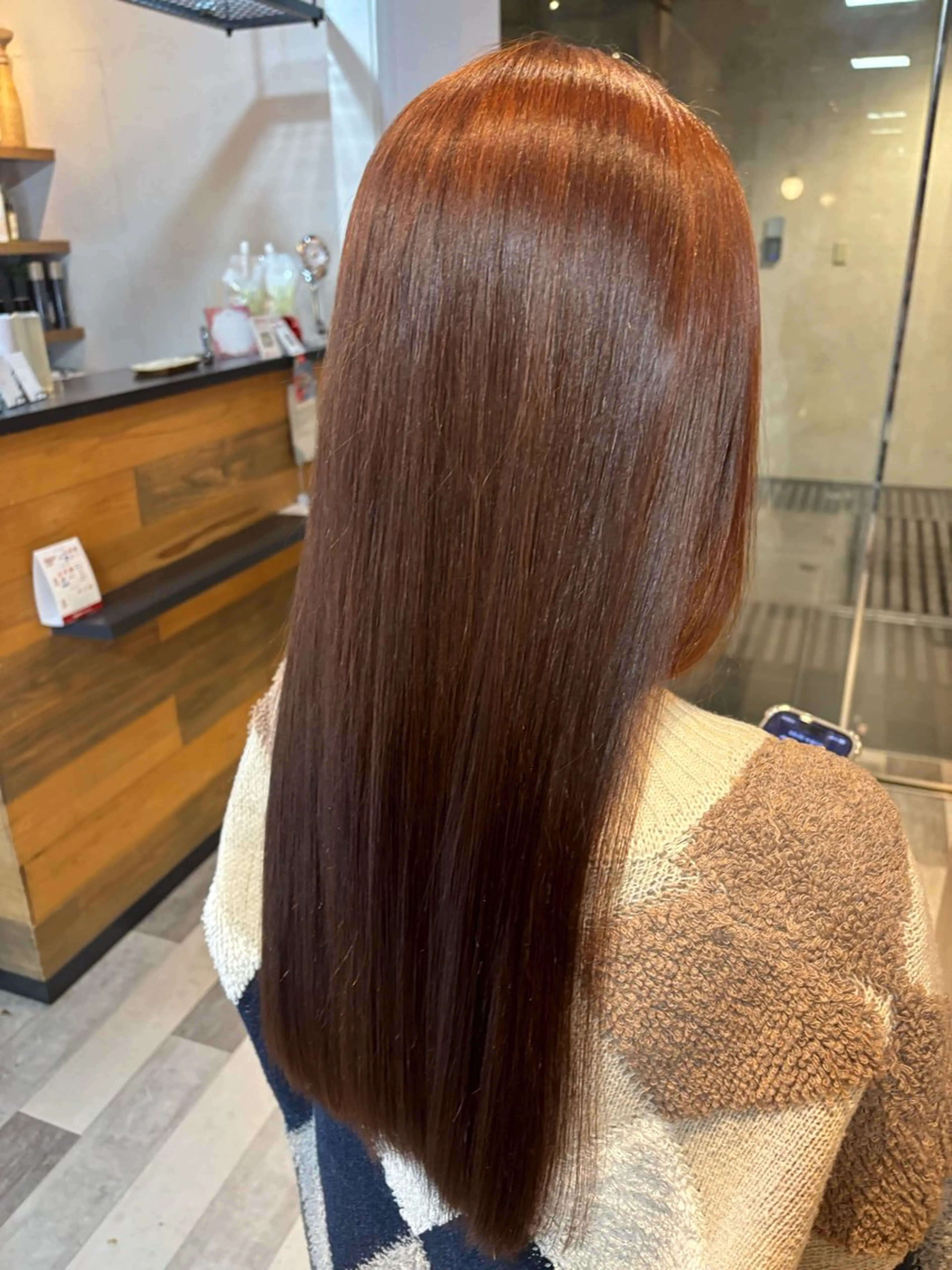 ロング カット ヘアカラー トリートメント col 　asahikawa所属・岡本樹一/髪質改善 縮毛矯正/カラー🍁のヘアスタイル