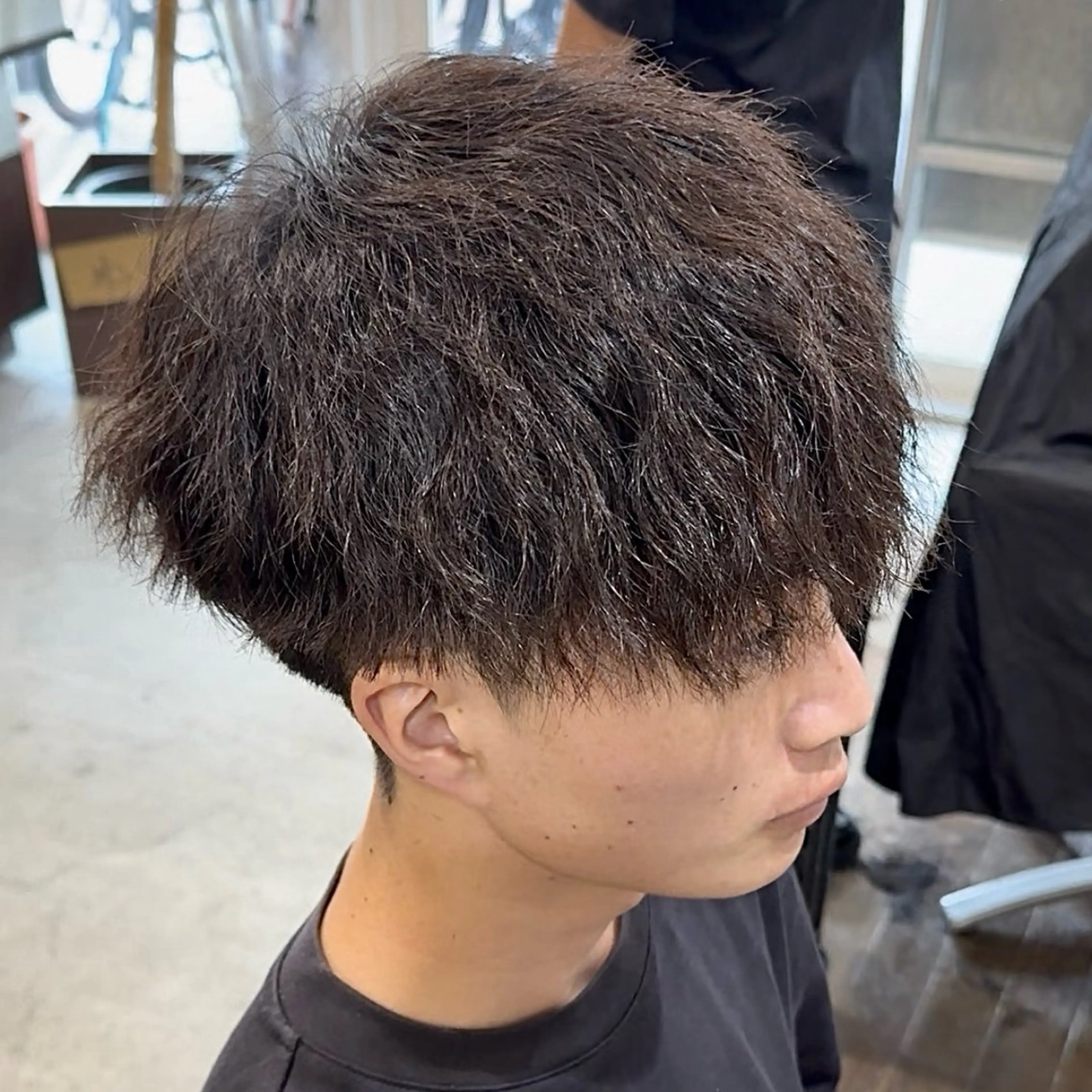 パーマ メンズ カット パーマ メンズ特化|パーマ| RYUのヘアスタイル