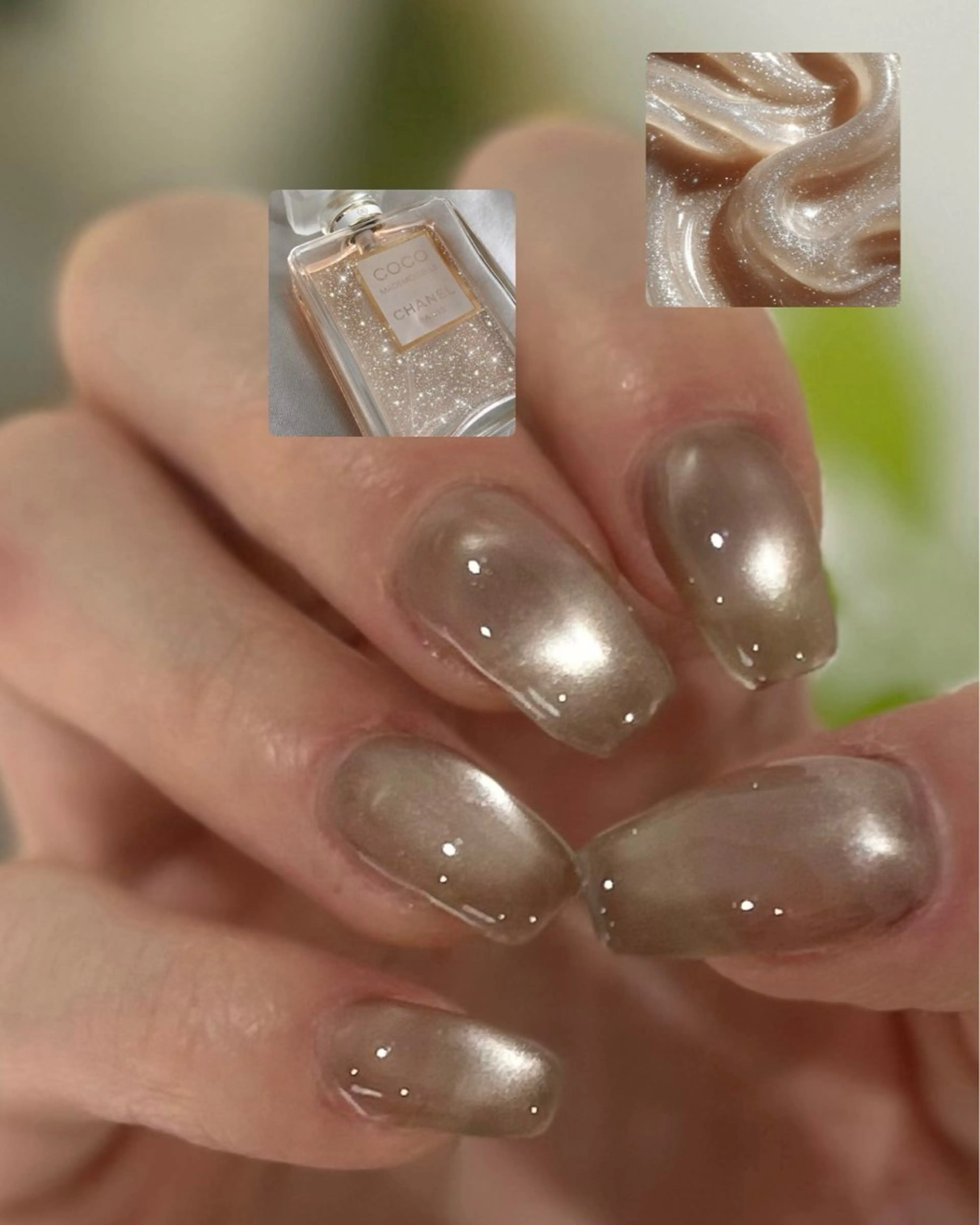 ネイル マグネットネイル ハンドネイル garage nailのネイルデザイン