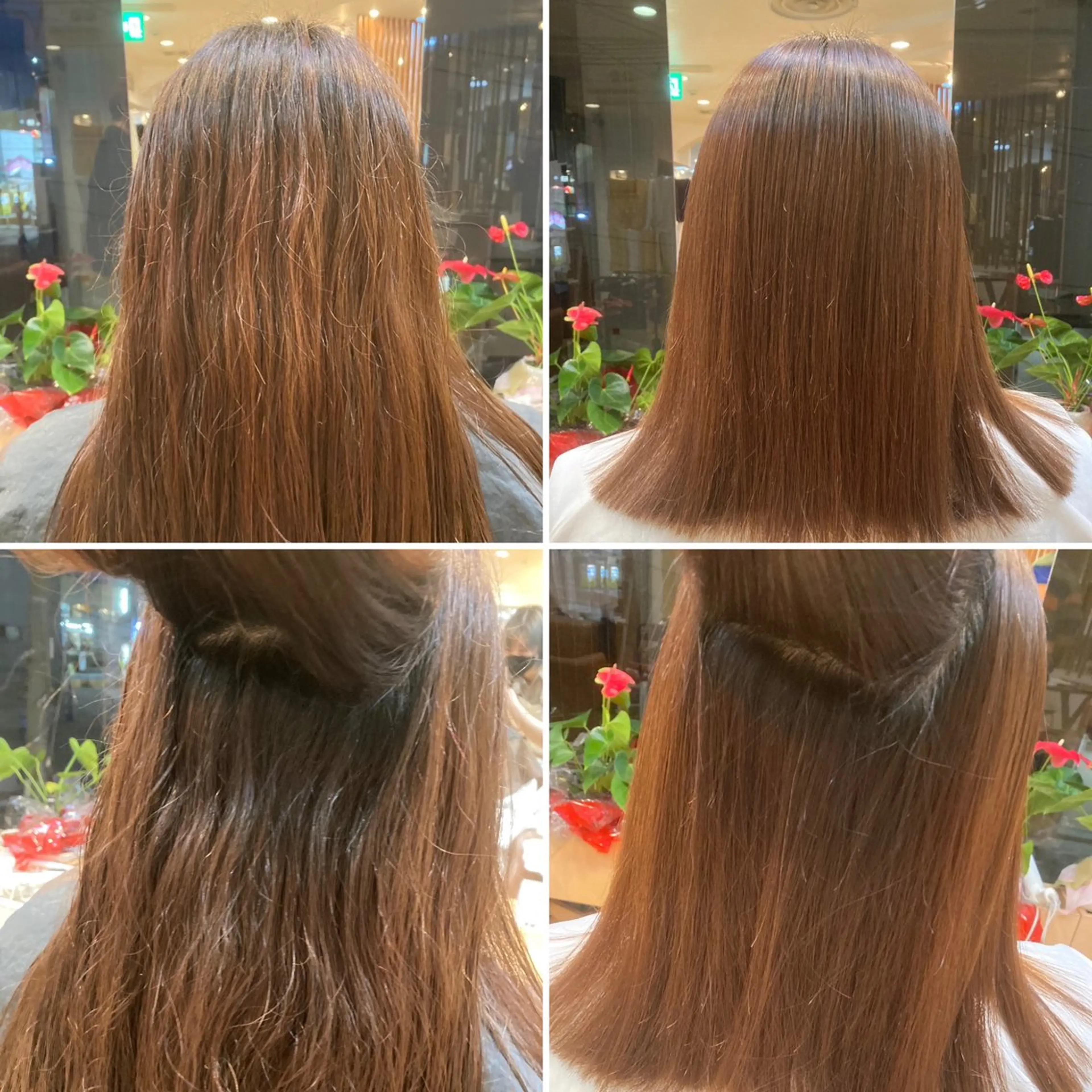 ロング 安樂 優希のヘアスタイル