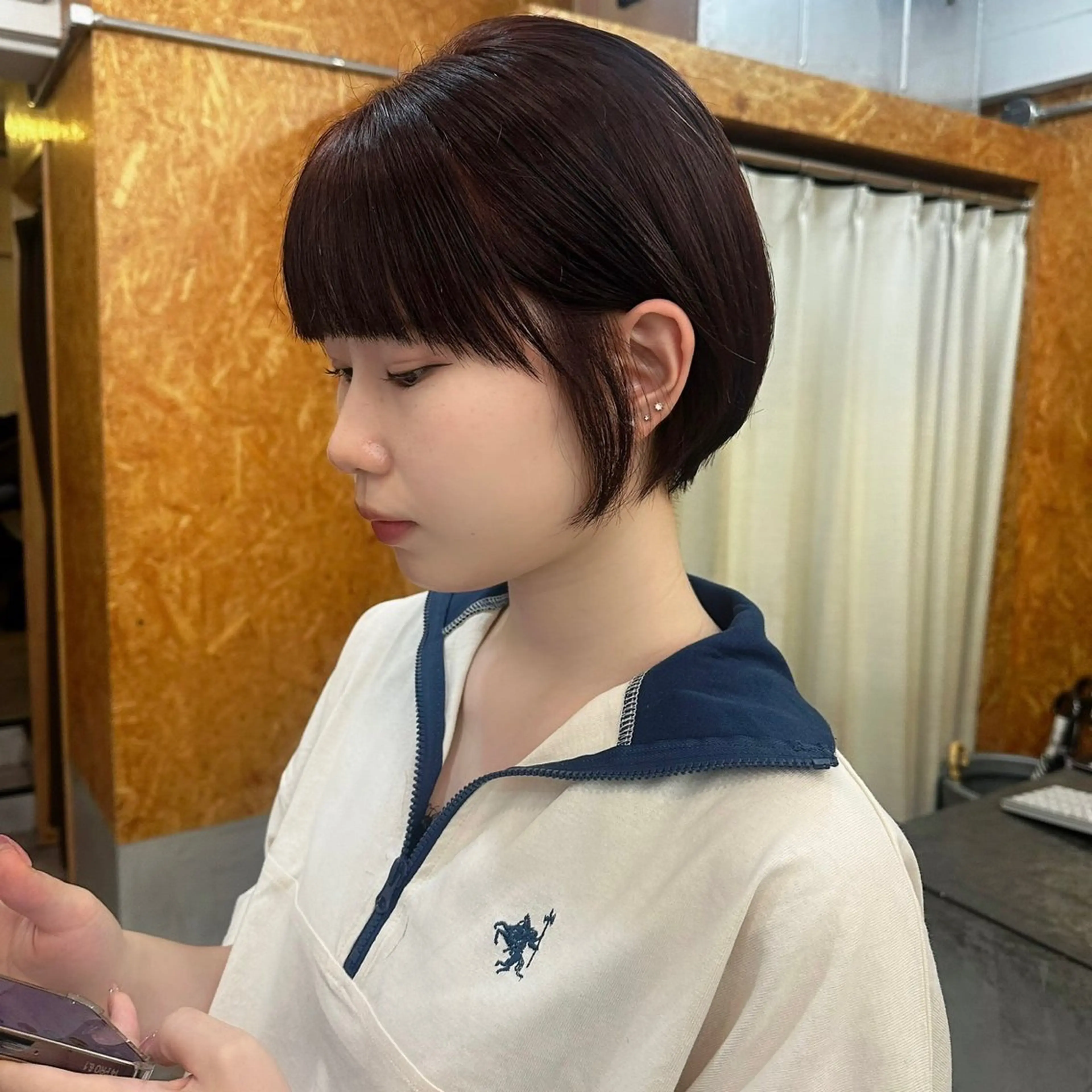 hana✂︎メンズ ニュアンスパーマのヘアスタイル