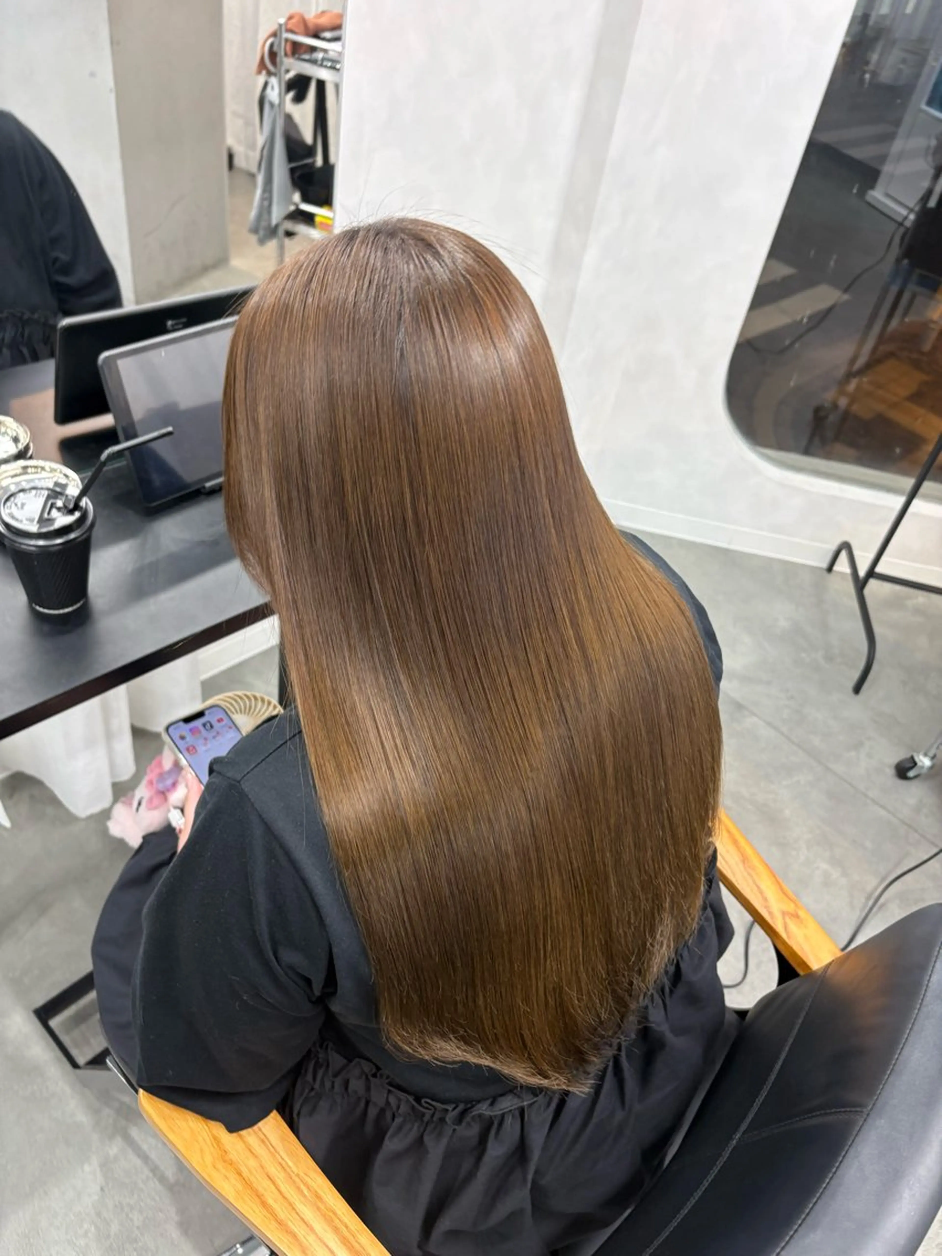 ロング 髪質改善 縮毛矯正 LIV所属・LIV(リヴ) My (マイ)のヘアスタイル