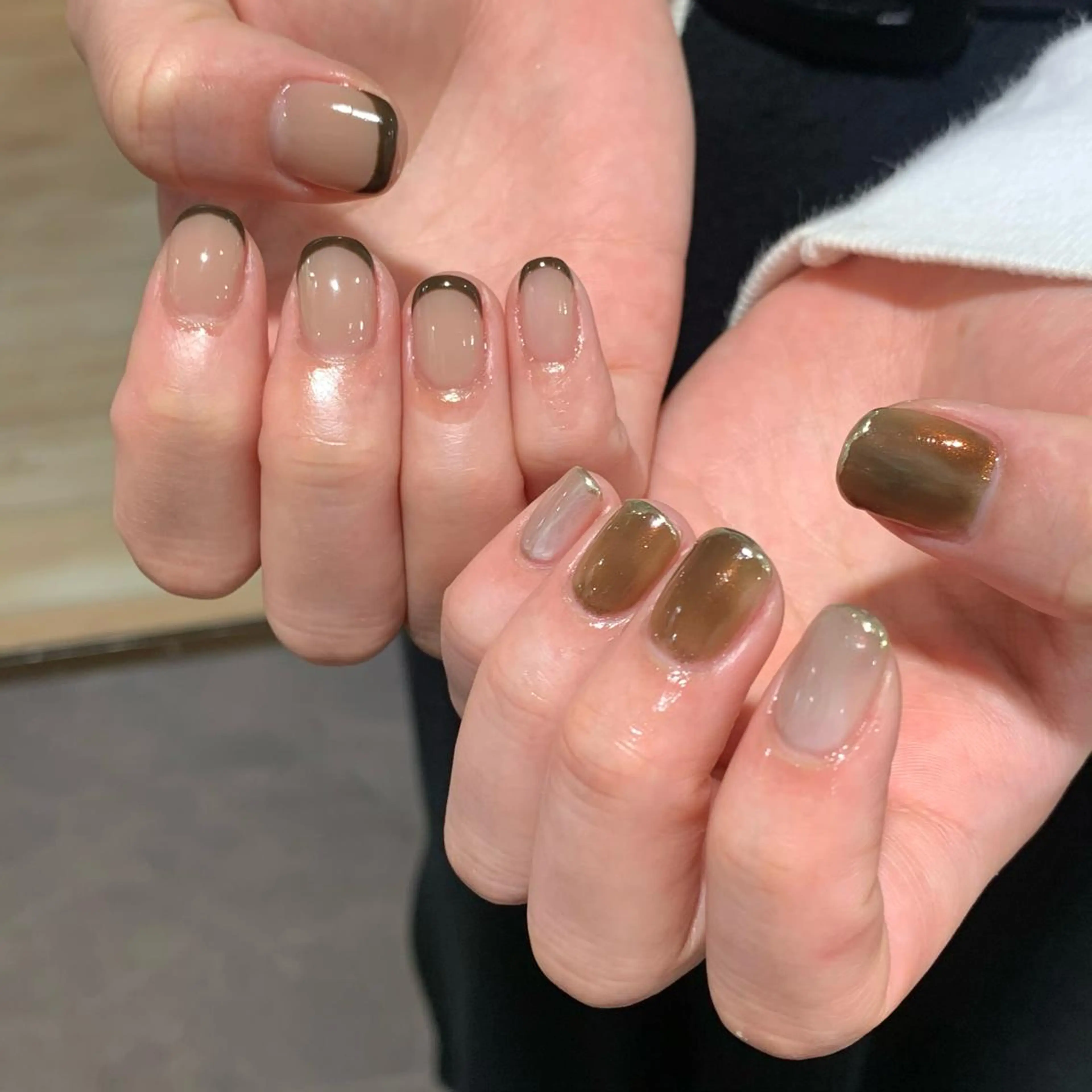 ネイル 持ち込み ハンドネイル 鈴木 まゆのネイルデザイン