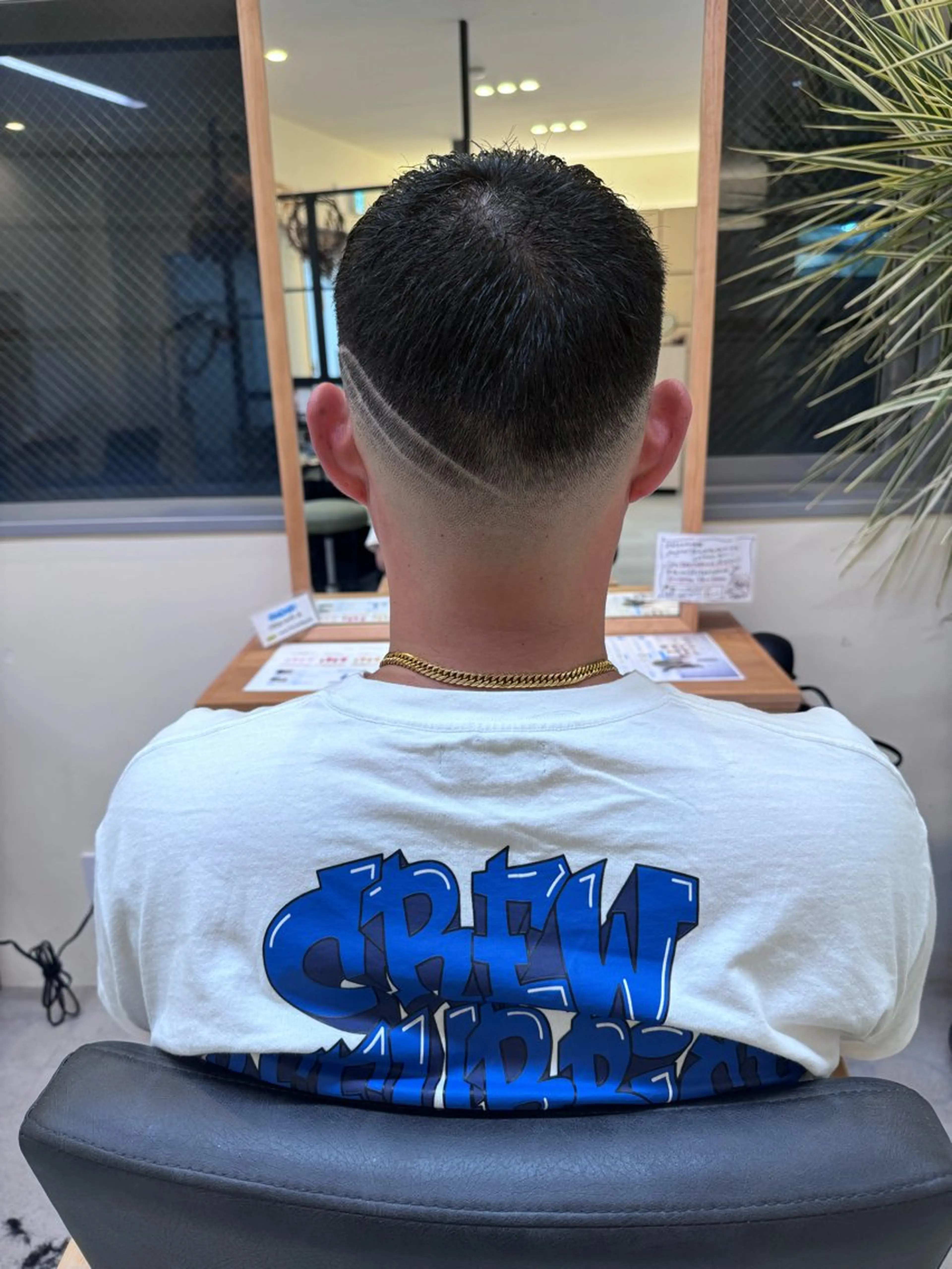 メンズ フェードカット スキンフェード カット HAIR POCKET ritta所属・城下 颯世のヘアスタイル