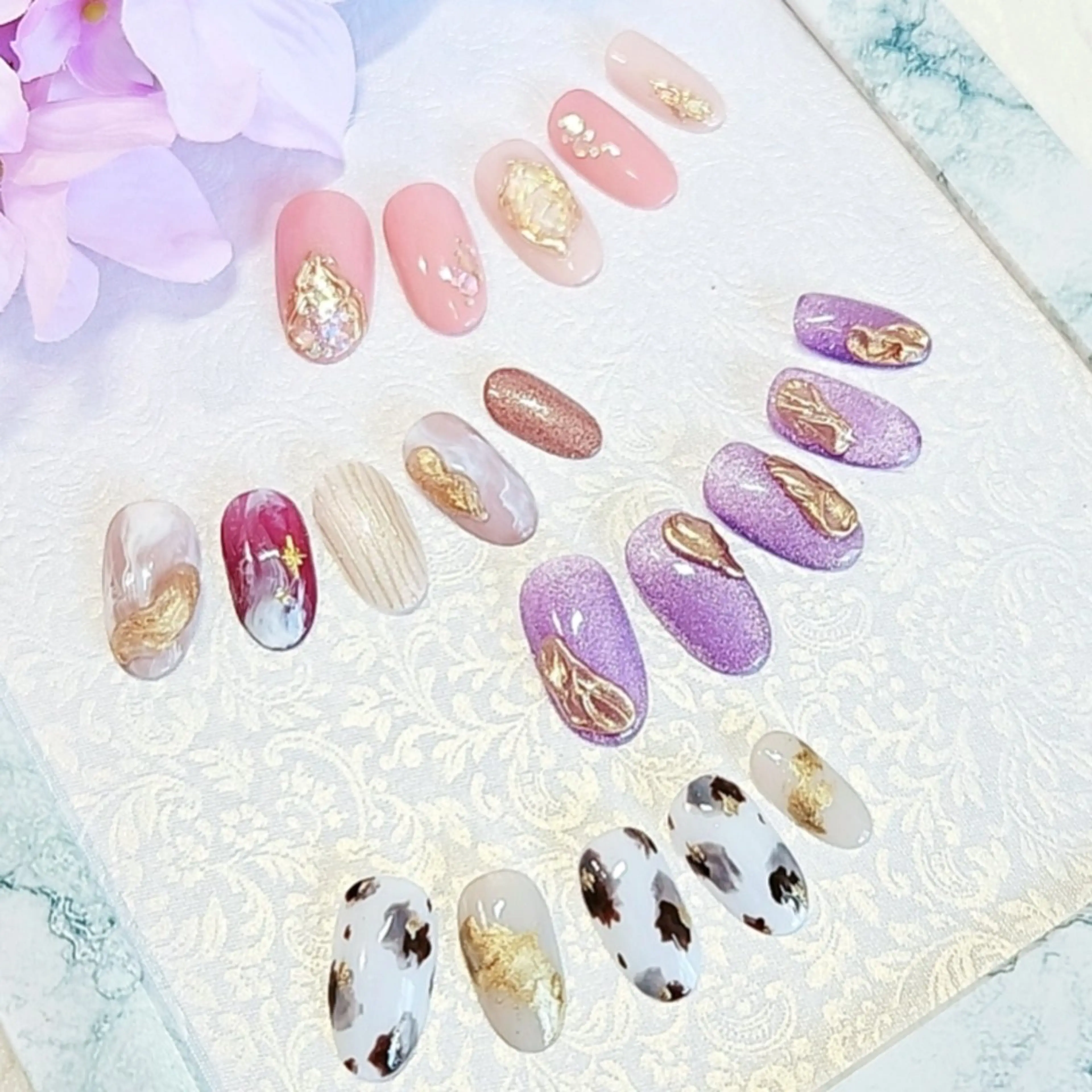 ネイル ハンドネイル Nail salon Wisteria 所属・Nailsalon Wisteriaのネイルデザイン