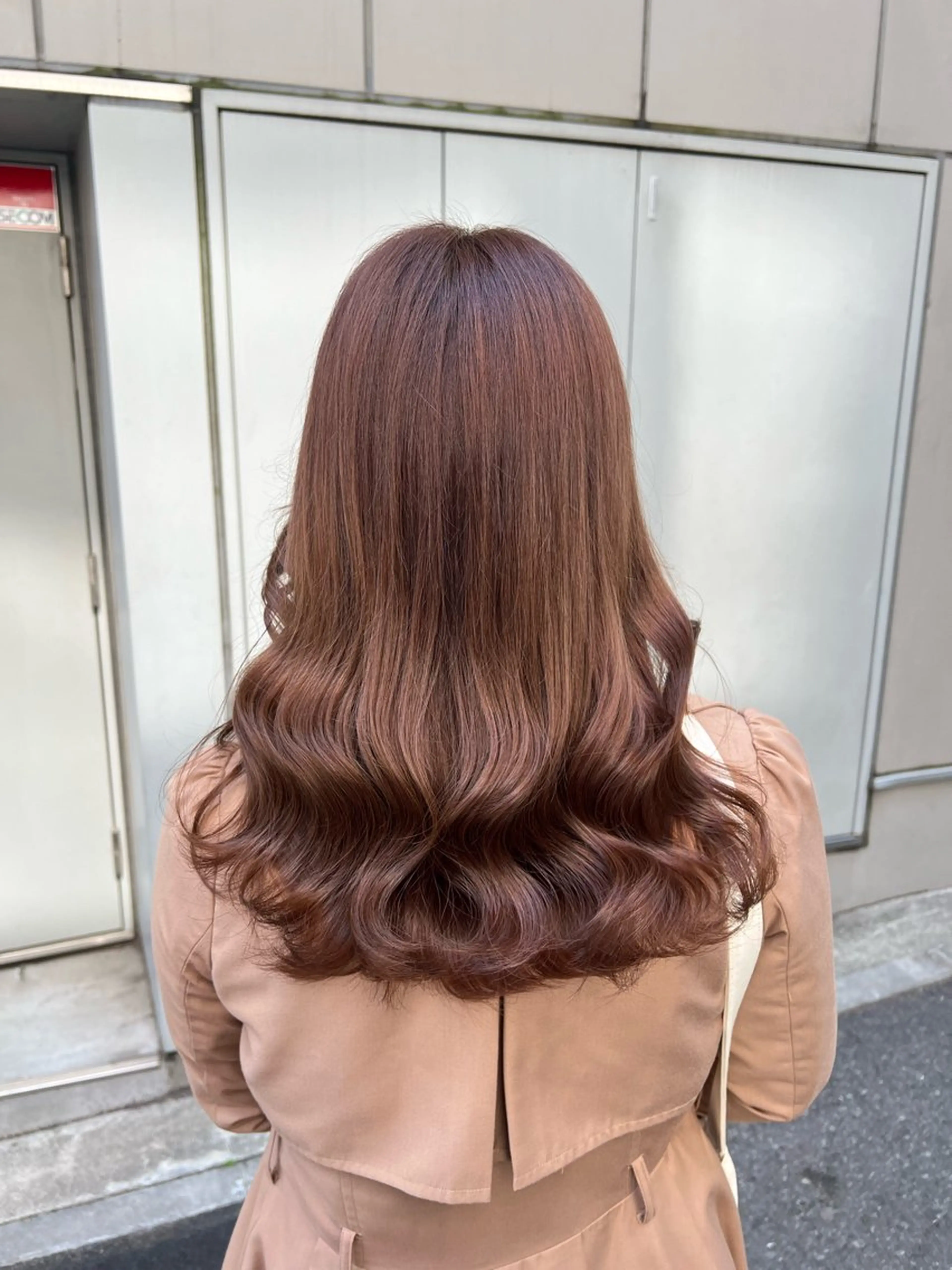 ロング カラー カット ヘアカラー 🧸韓国風艶髪/ 透明感抜群カラー🧸のヘアスタイル