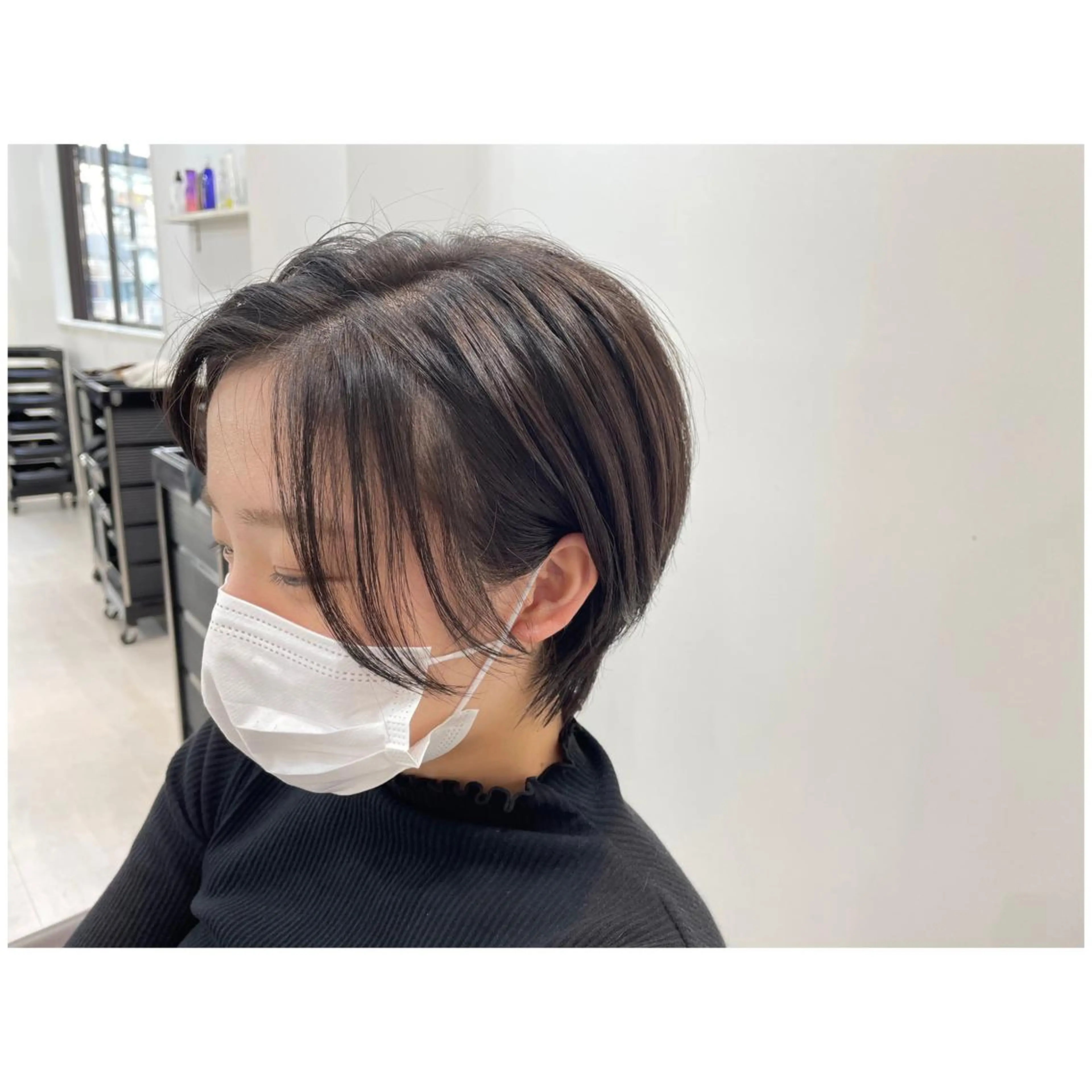 ショート カット ヘアカラー トリートメント 💫髪質改善矯正 MIHO💫のヘアスタイル