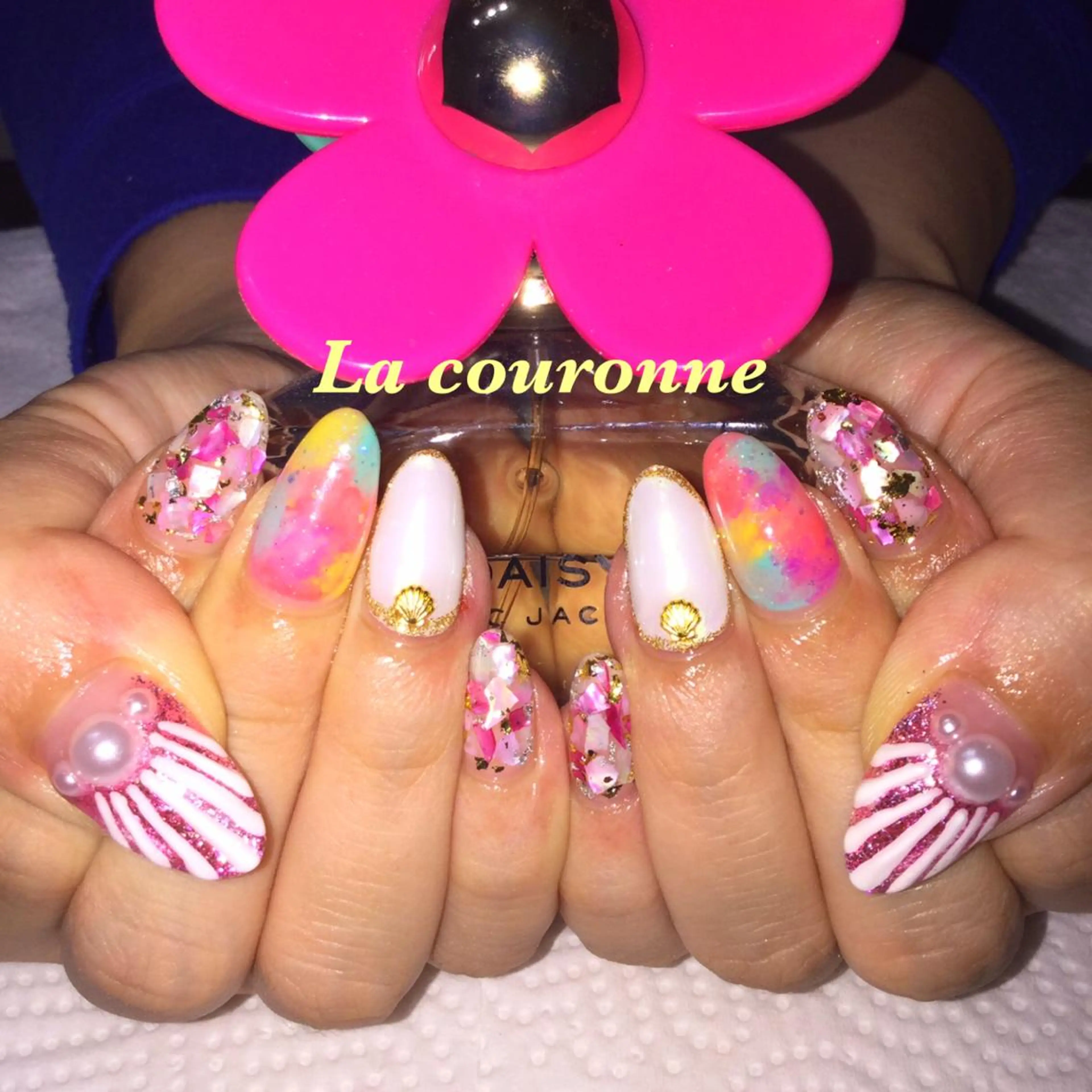 ネイル ハンドネイル Lacouronne NATSUMIのネイルデザイン
