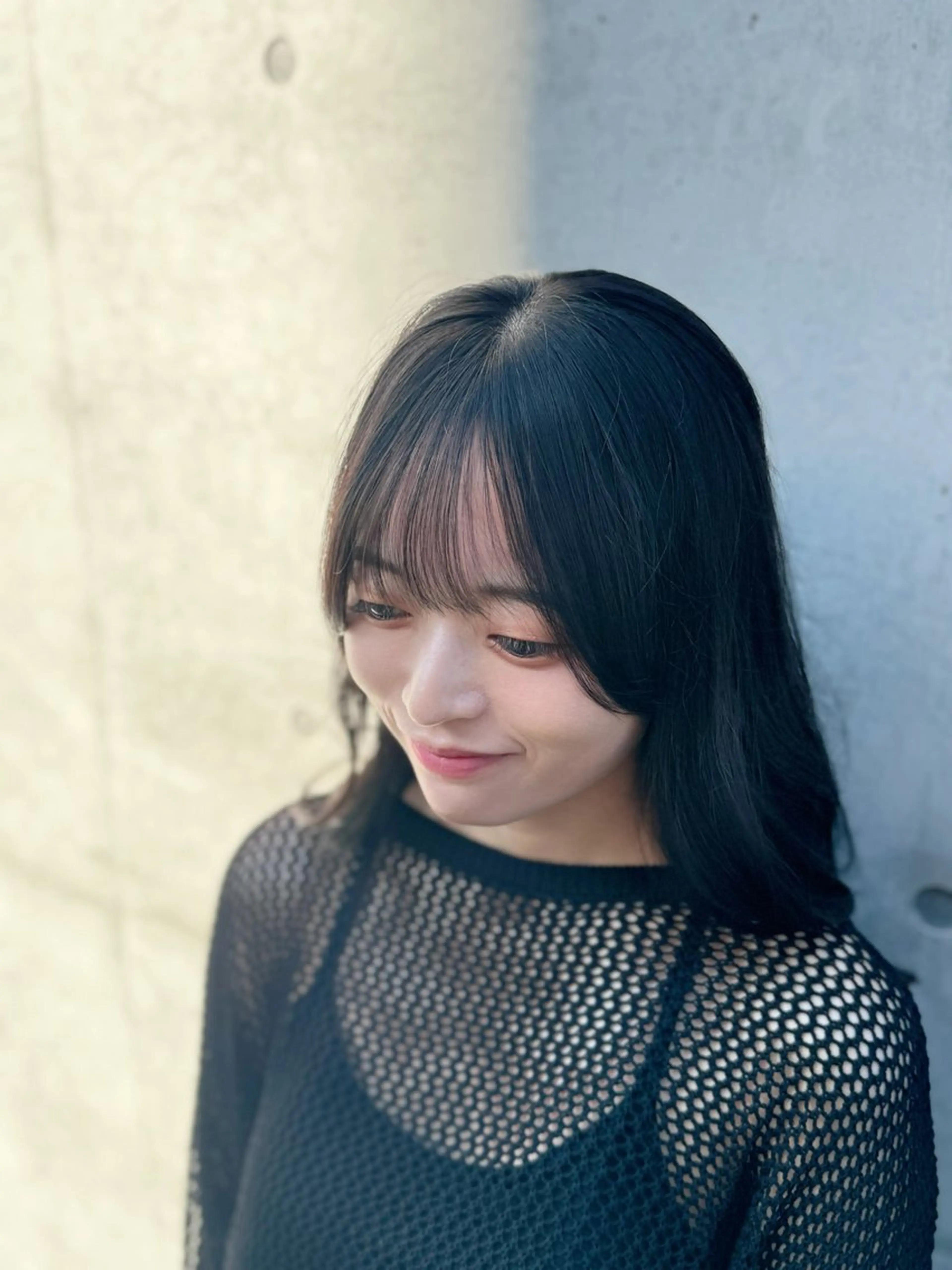 セミロング 顔周りカット レイヤーカット 最高級髪質改善 艶カラー👑たくやのヘアスタイル