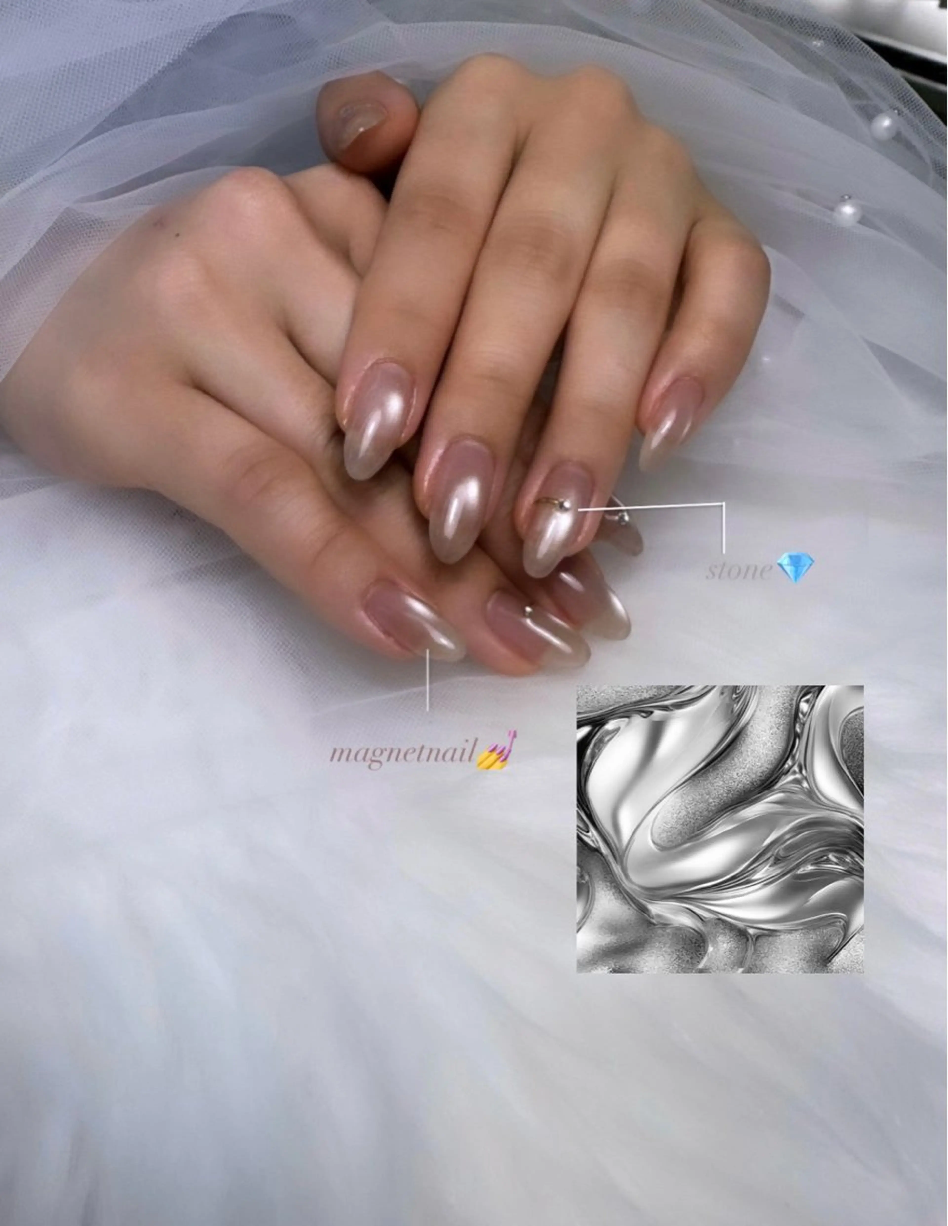 【ハンド】"オフあり"ワンカラー/ラメ/マグネット/フラッシュの写真