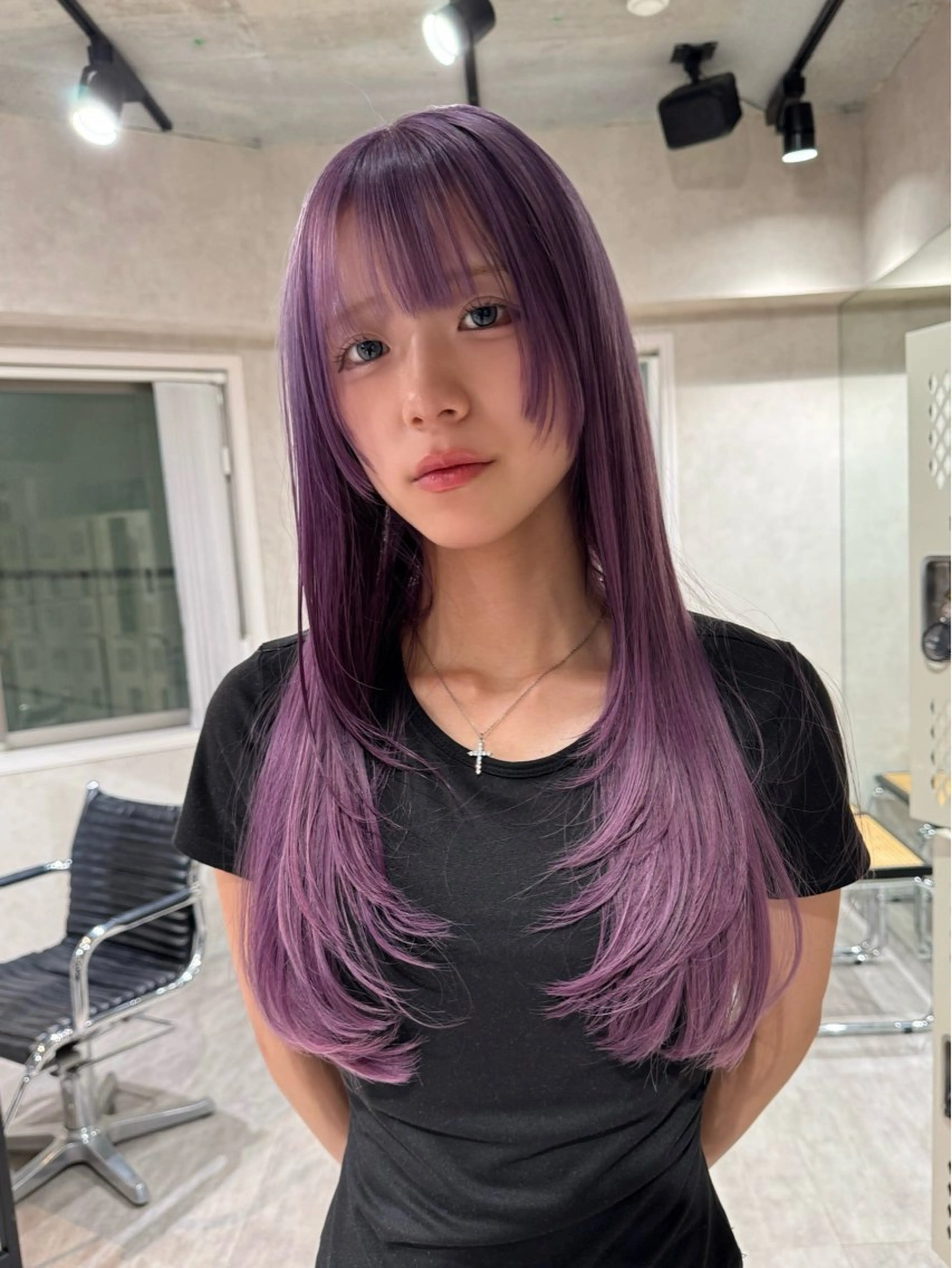 ロング カラー カット ヘアカラー ダブルカラー ブリーチ/kaitoのヘアスタイル