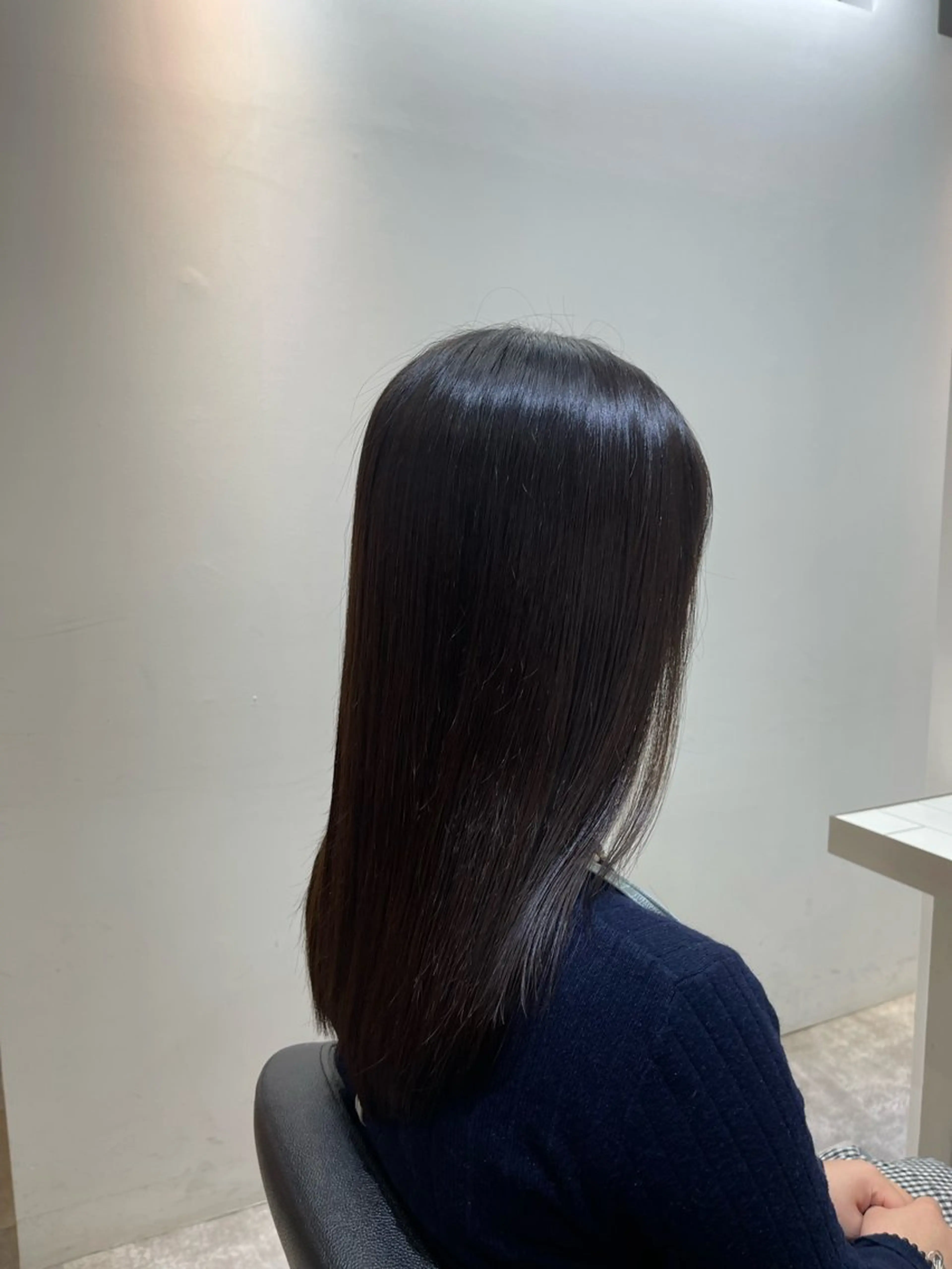 ロング TENSHO 原宿　ハイトーンのヘアスタイル