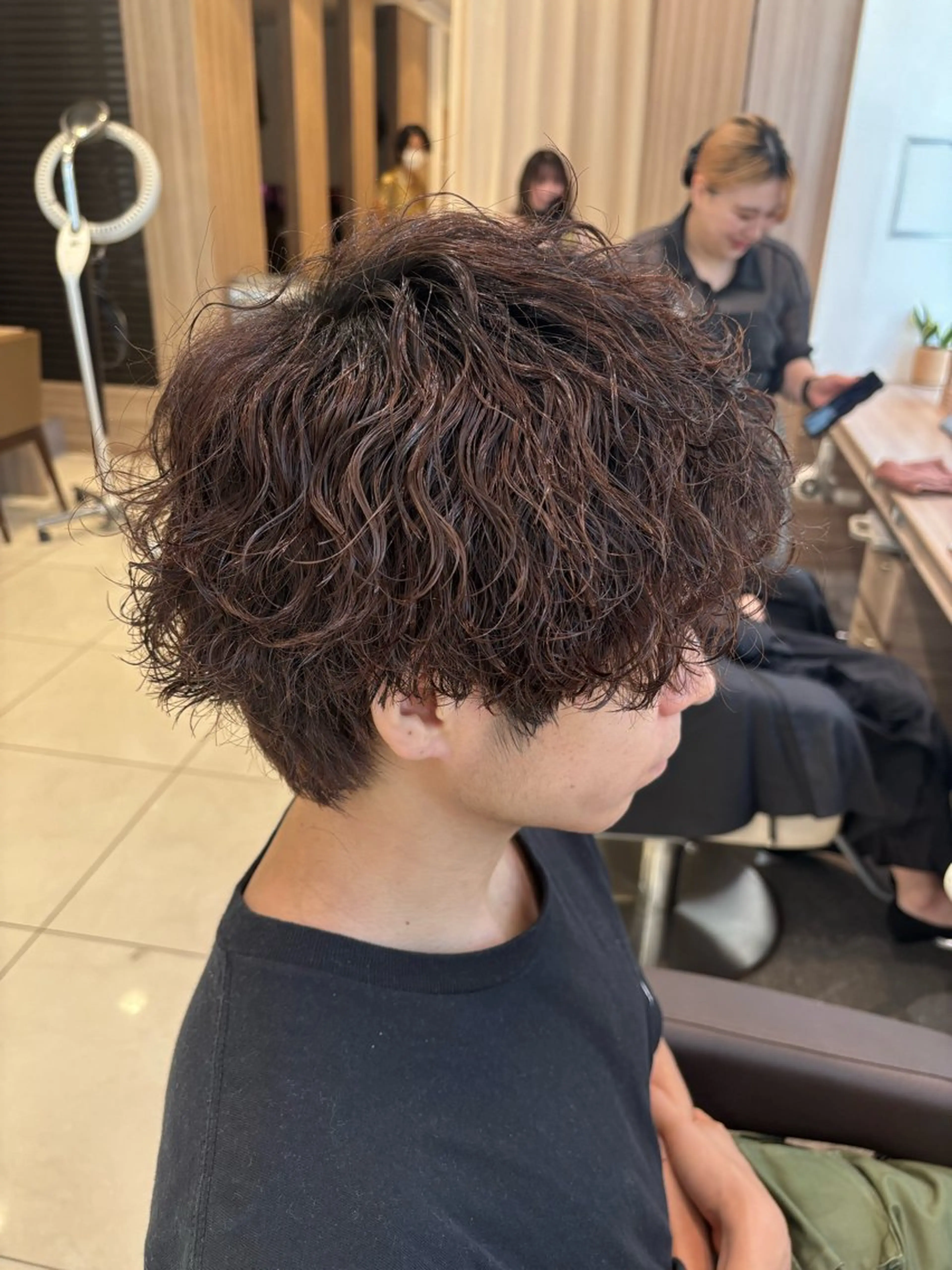 パーマ メンズ メンズパーマ 波巻きパーマ 波巻きスパイラル・ カルマ/aoiのヘアスタイル