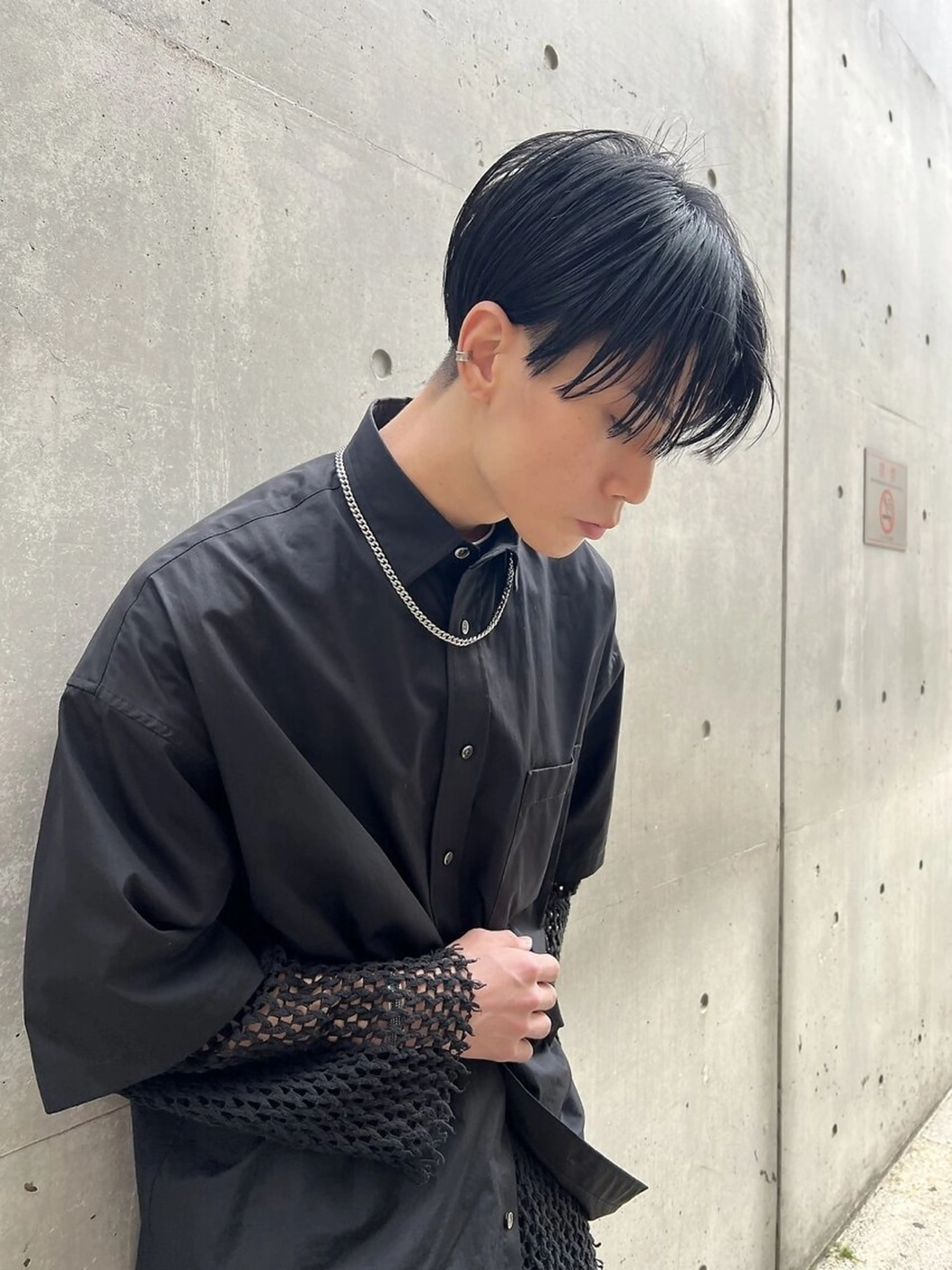 メンズパーマ×カット×Aujua1stepトリートメントの写真