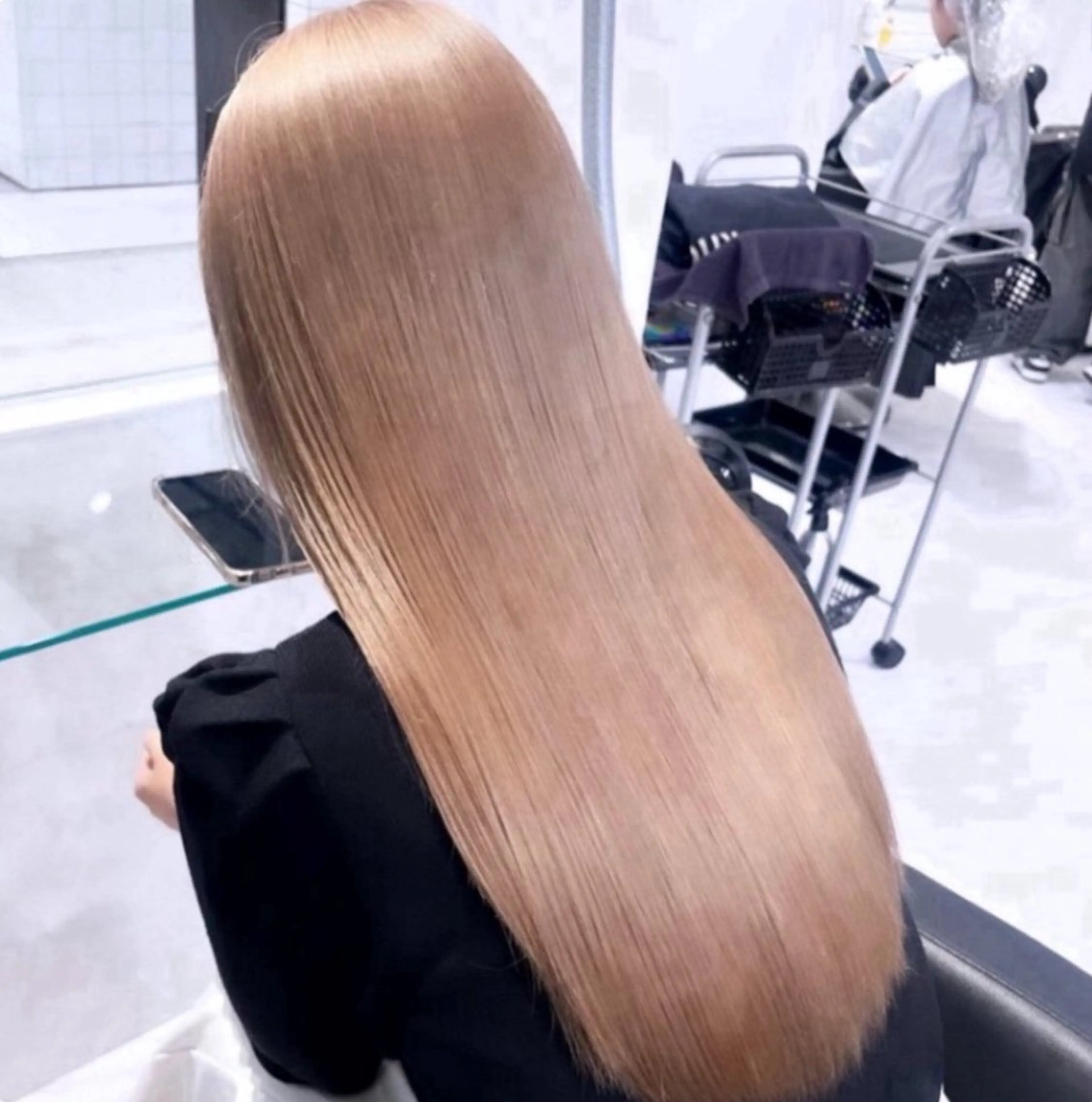 ロング カラー 🫧透明感カラー支持 No.1🫧‪ハルカのヘアスタイル