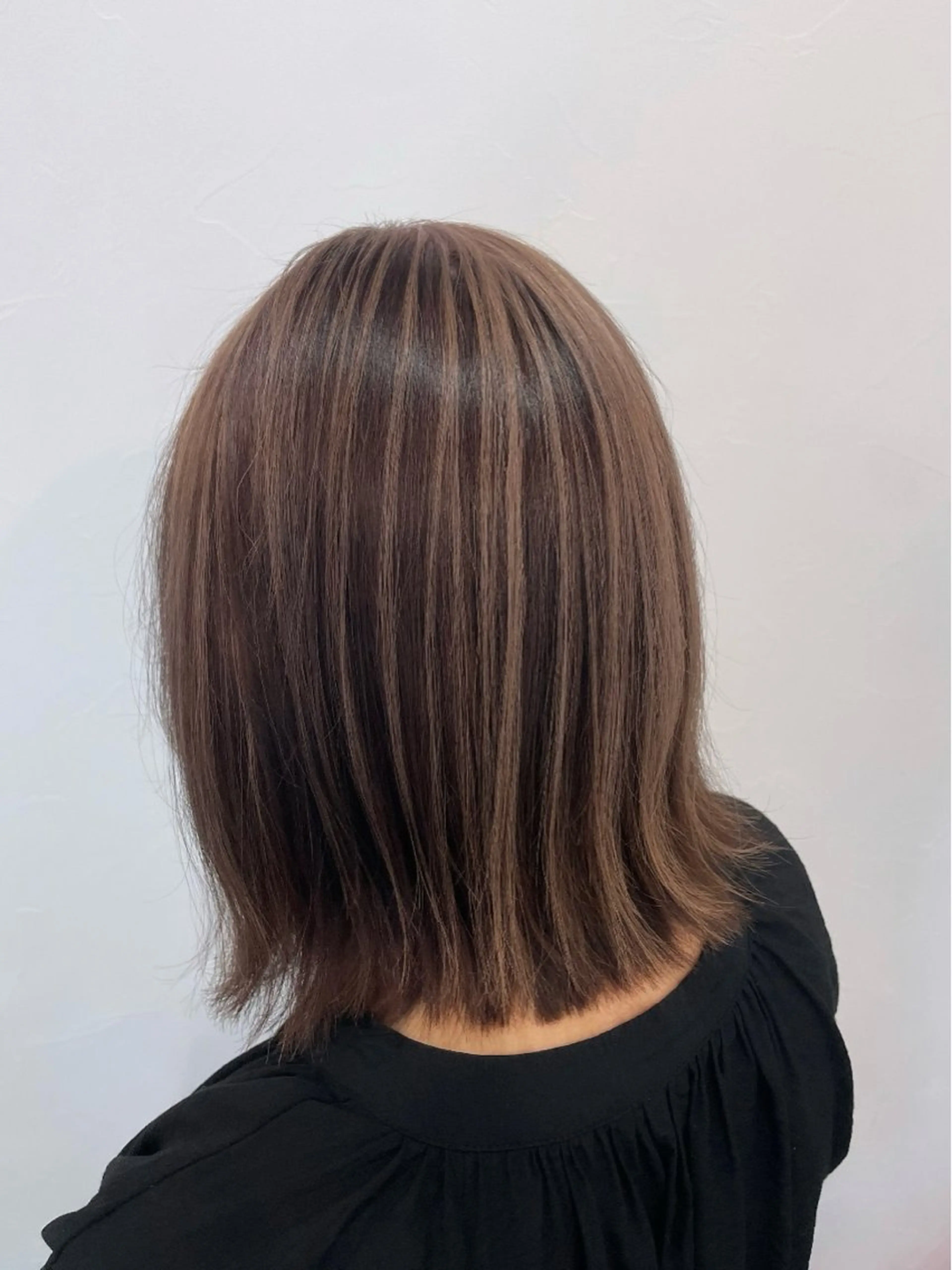 ミディアム カラー miyuki arare hairのヘアスタイル