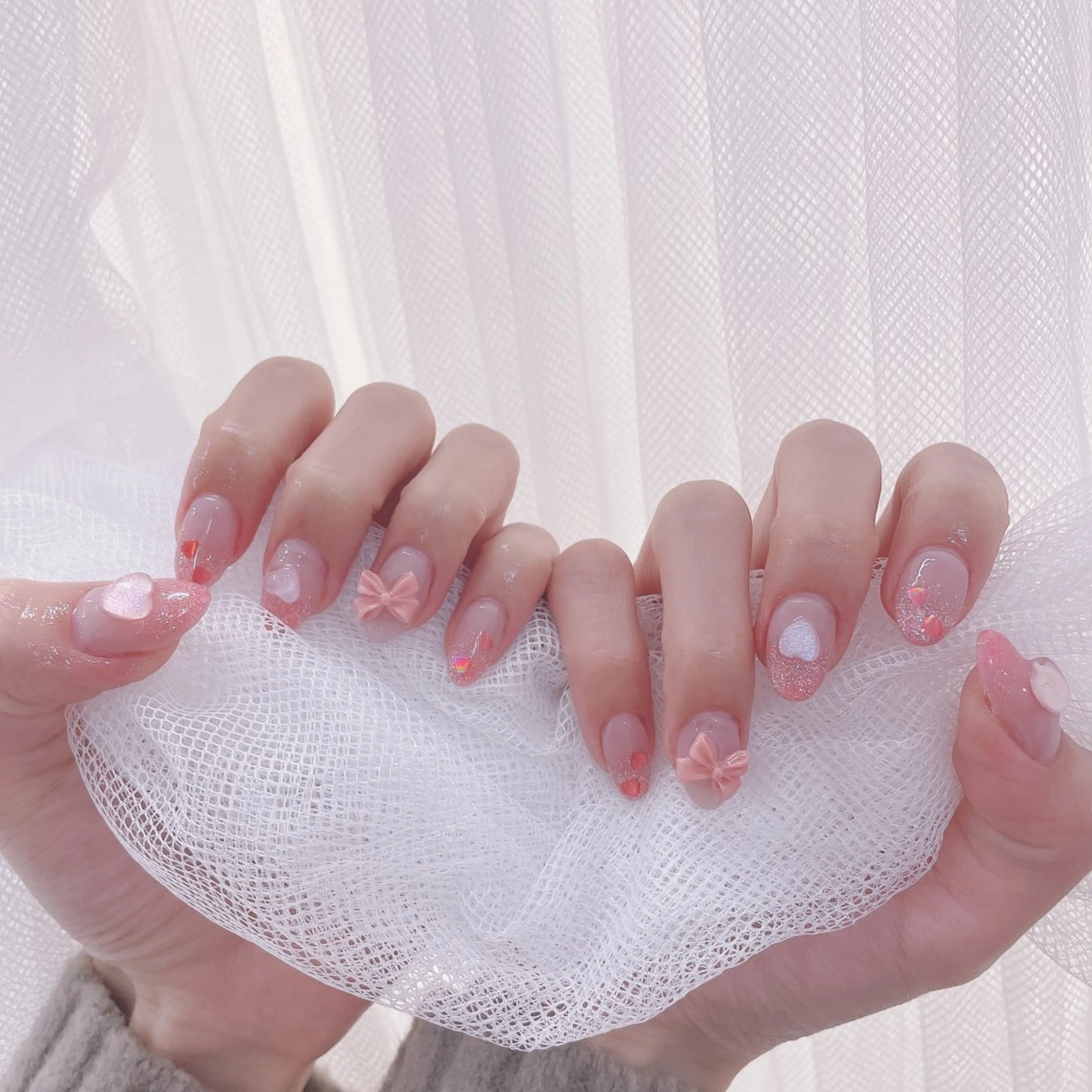 ネイル 持ち込み スカルプネイル Salon de Navi所属・🎀向田 優花🎀のネイルデザイン