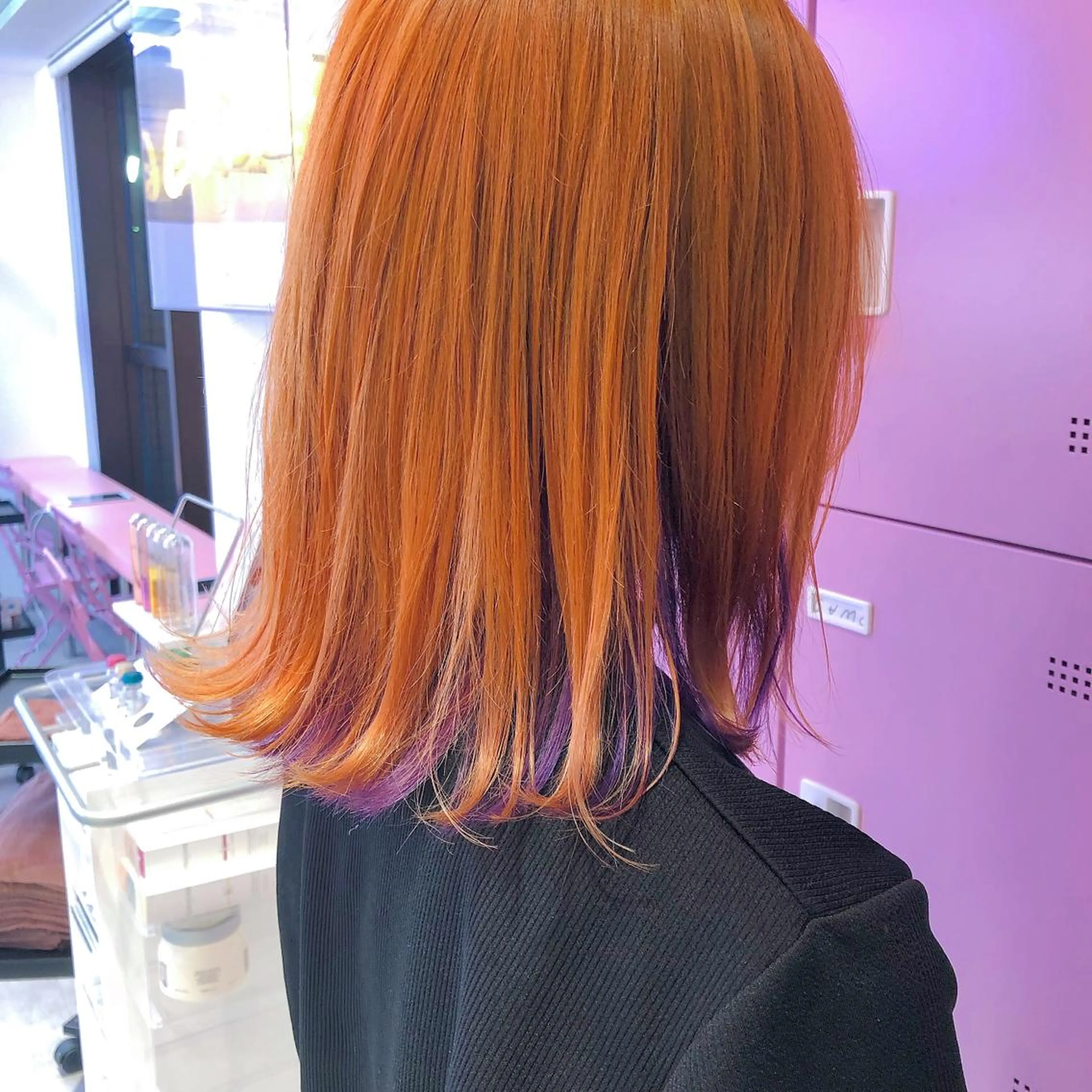 セミロング カラー パーマ ヘアアレンジ メンズ ネイル マツエク・マツパ レイヤーカット指名 No.1💖マユカのヘアスタイル